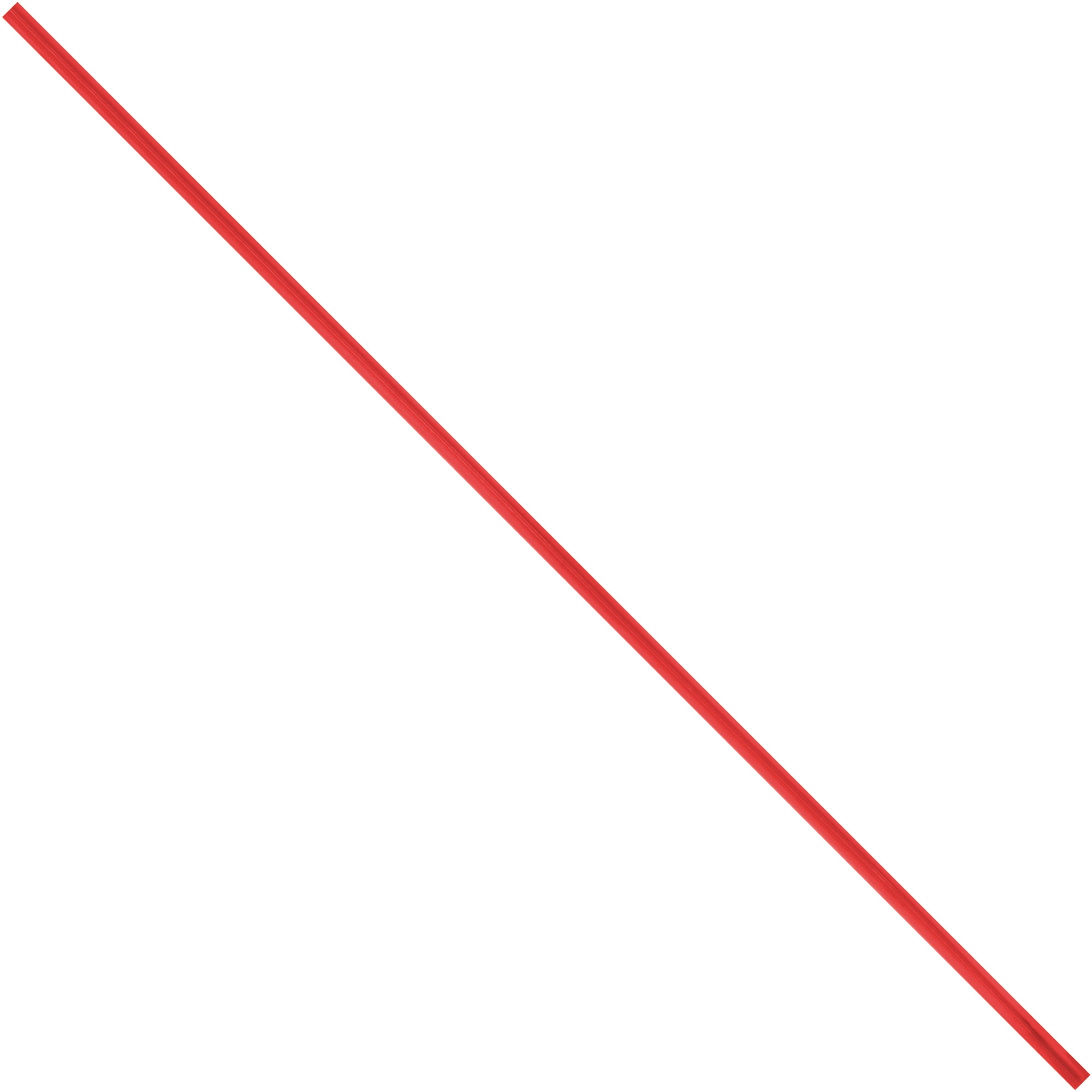 Plastic Twist Ties, 10" x 5/32", Red, 2000/Case