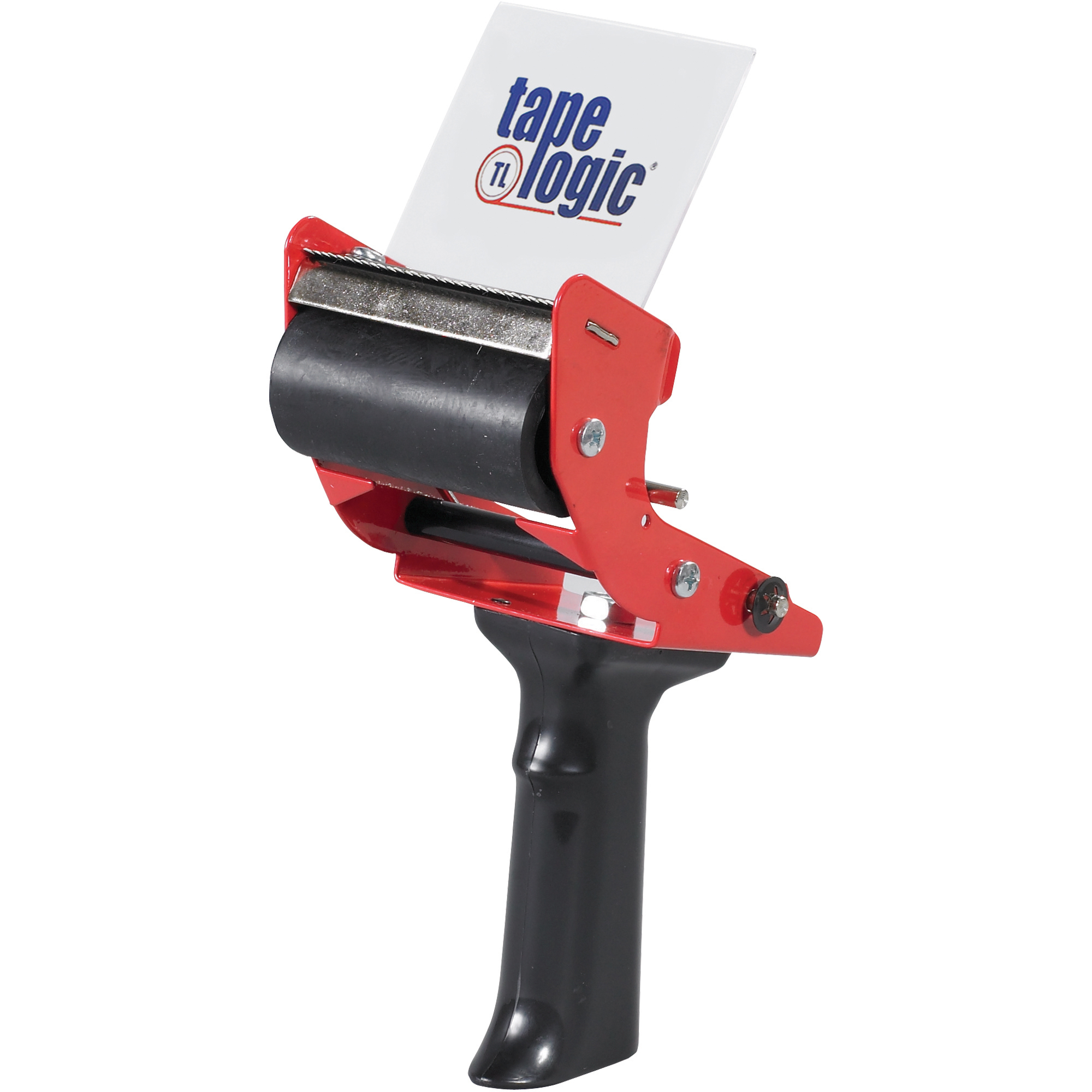 Tape Logic® Mouse Trap Carton Sealing Tape Dispenser, 3", Red/Black, 1/Each