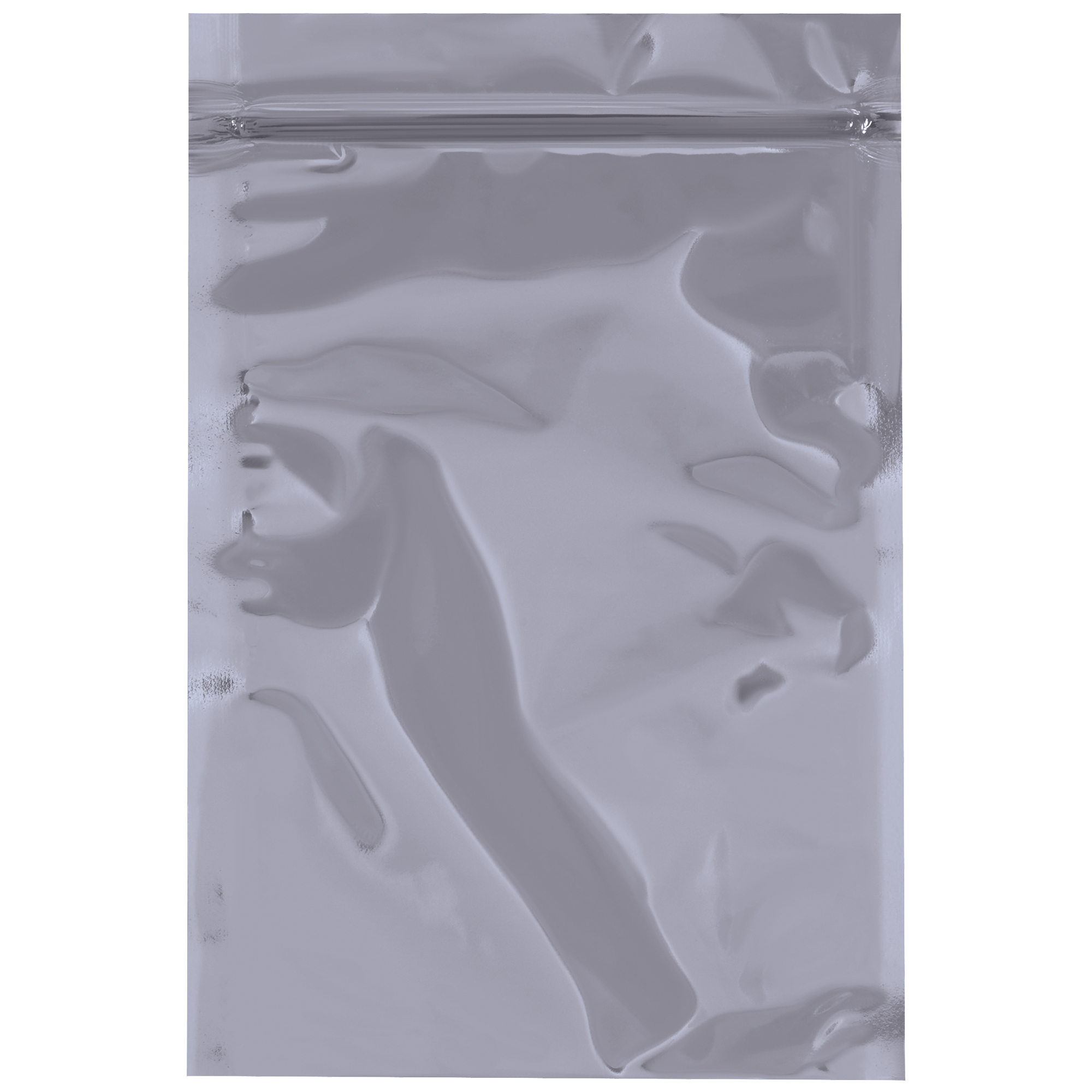 Unprinted Reclosable Static Shielding Bags, 5" x 8", Transparent, 100/Case