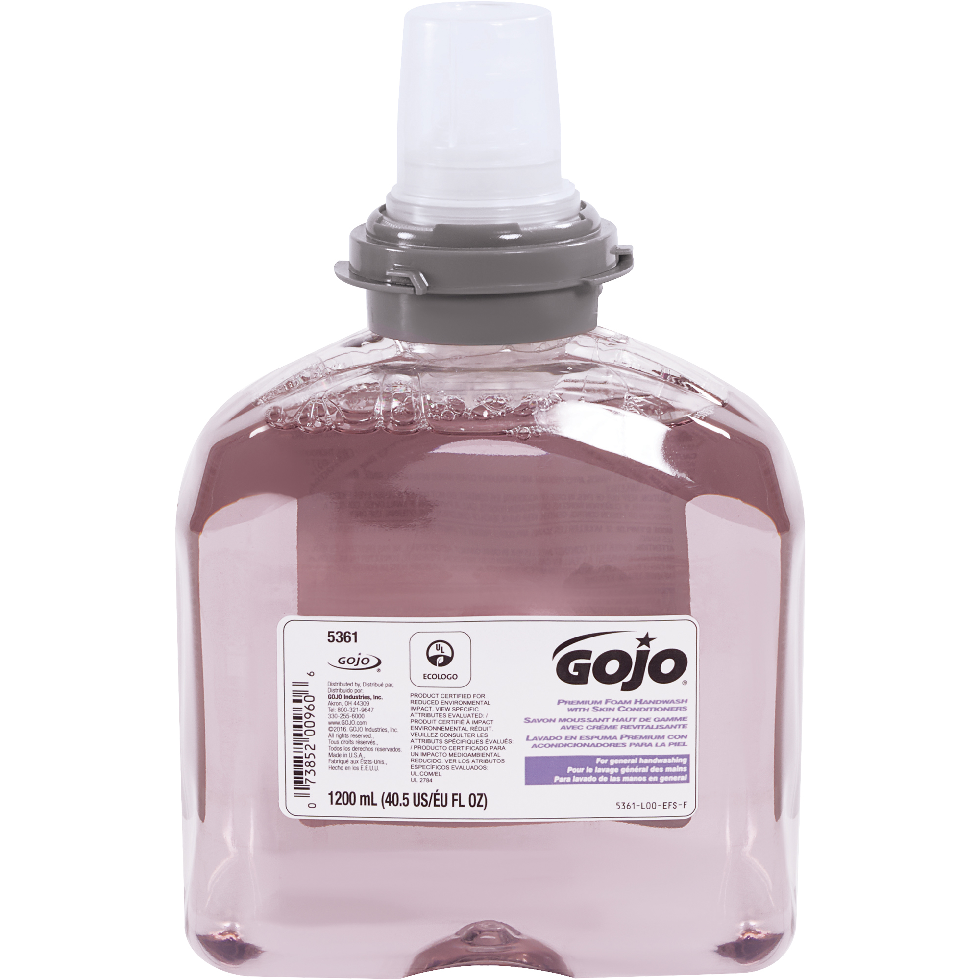 GOJO® Premium Foam Soap Refill, 1,200 mL, Purple, 2/Case