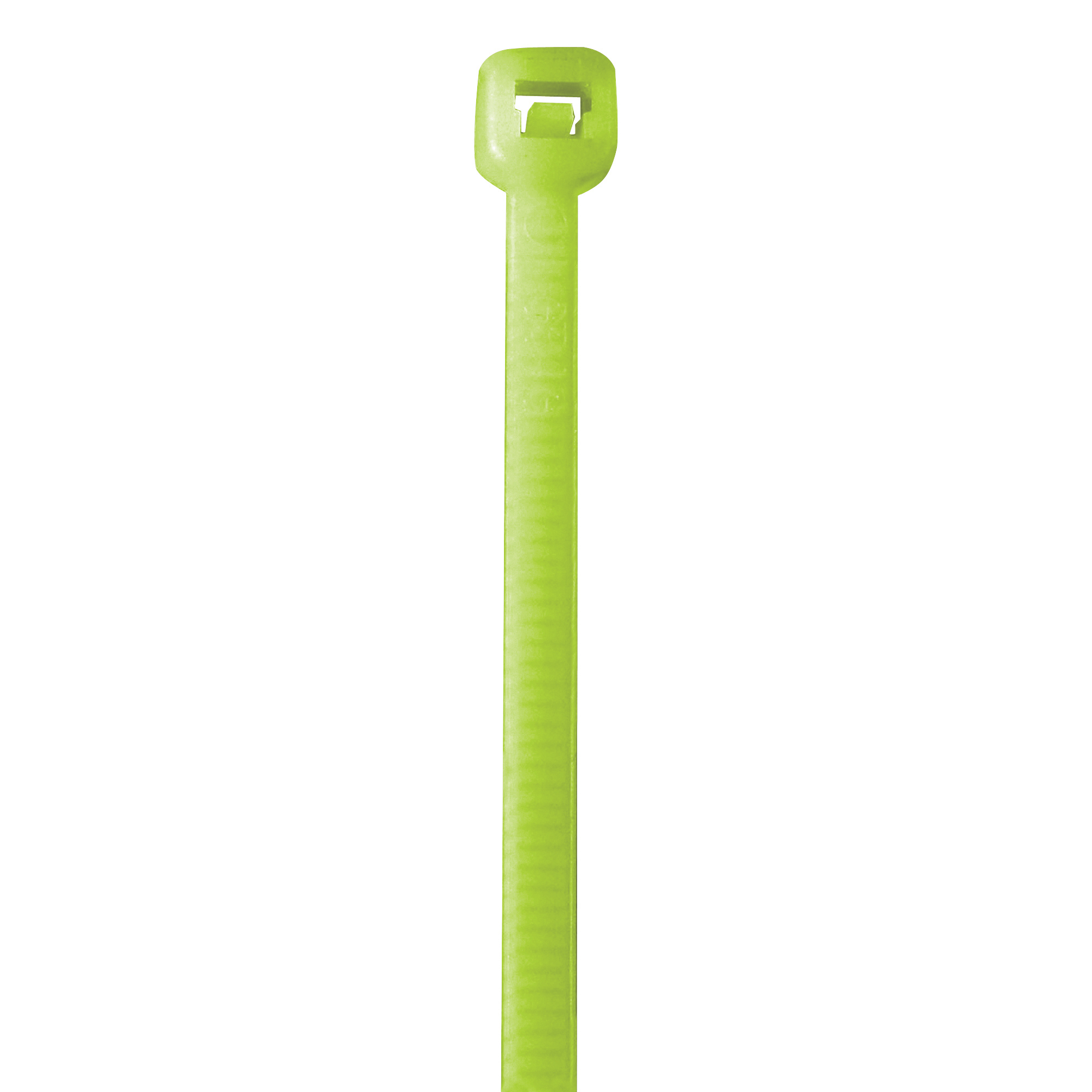 Colored Cable Ties, 50#, 11", Fluorescent Green, 1000/Case