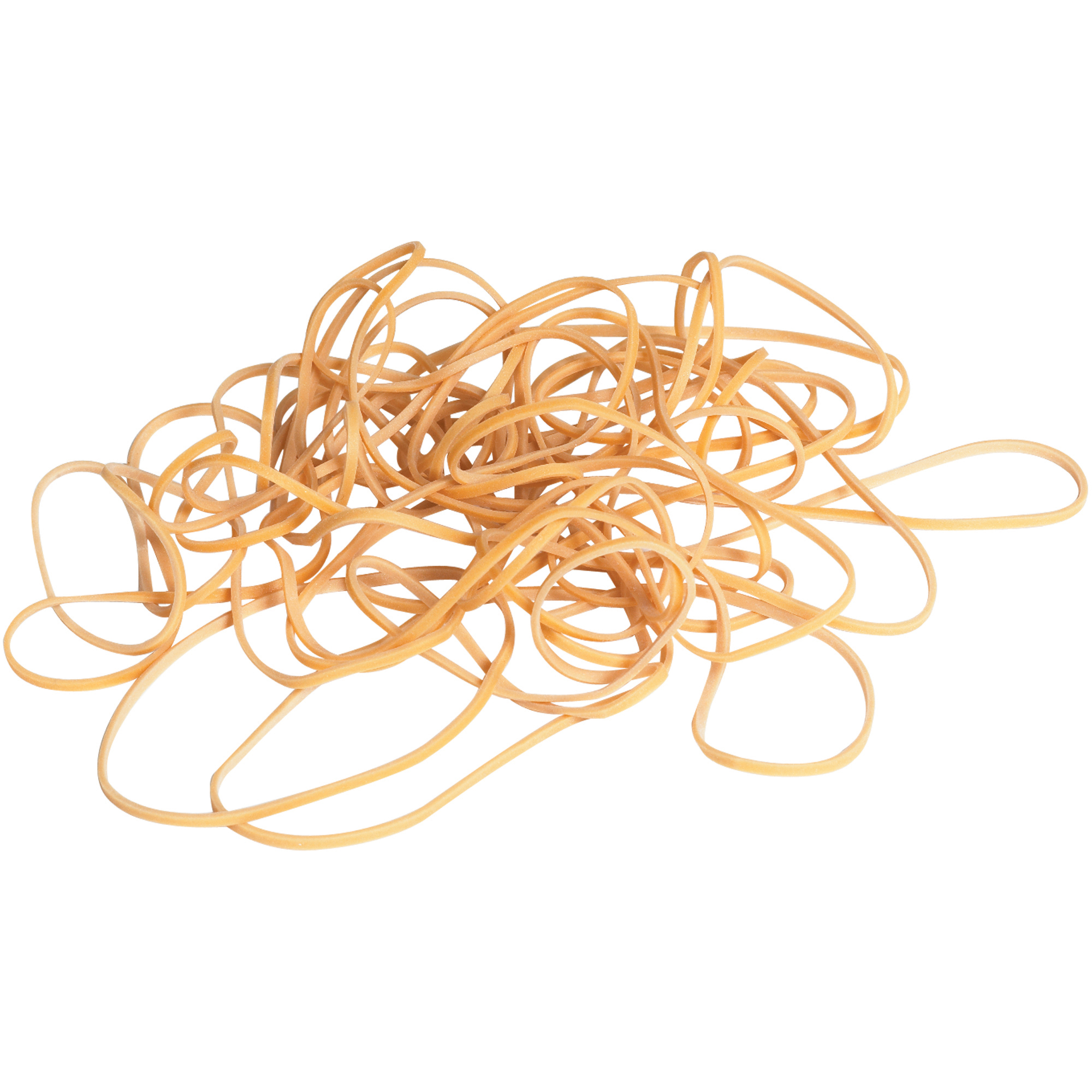 Rubber Bands, 1/16" x 3 1/2", Brown, 10 Lbs./Case