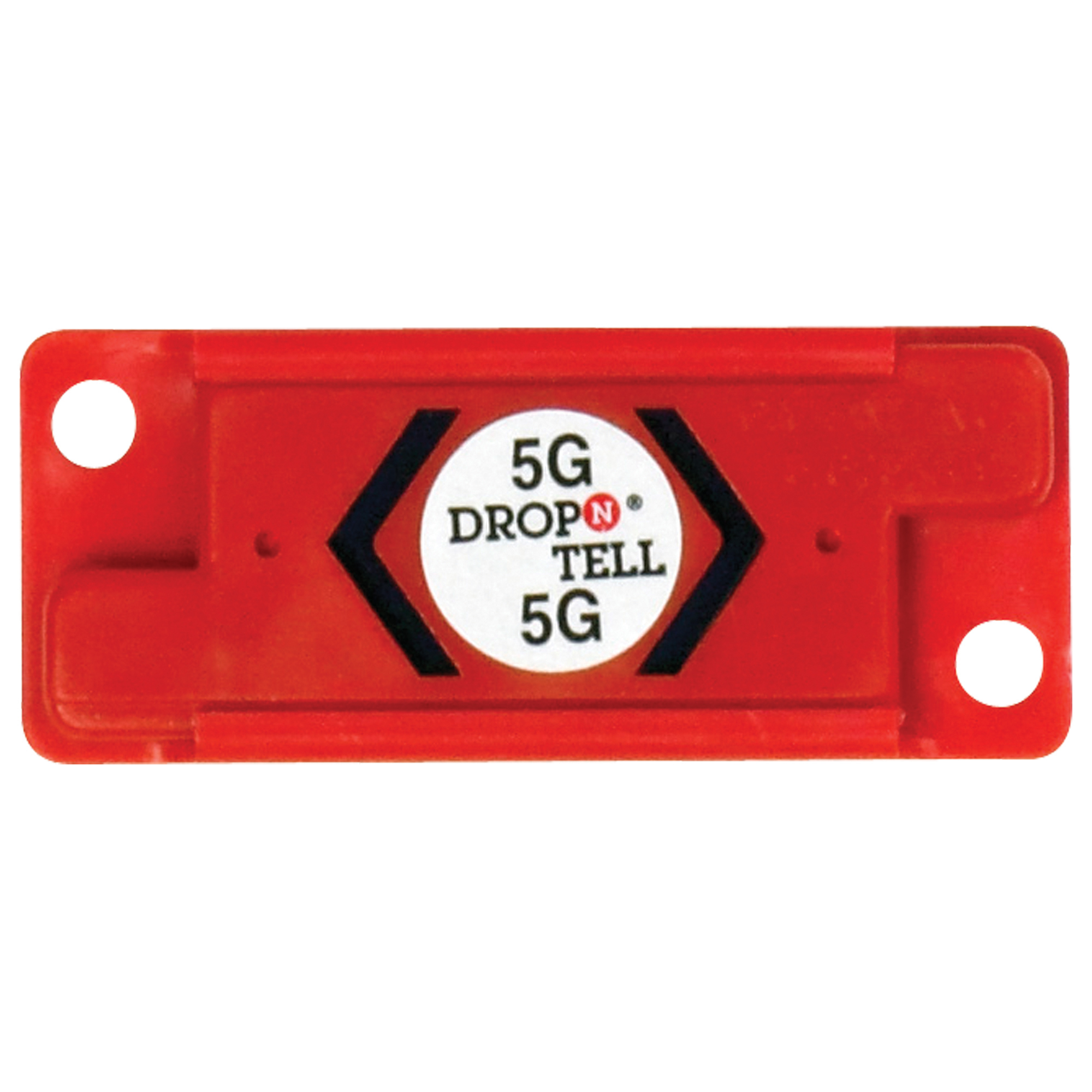 Drop-N-Tell® Resettable Indicator 5G, Red, 25/Case