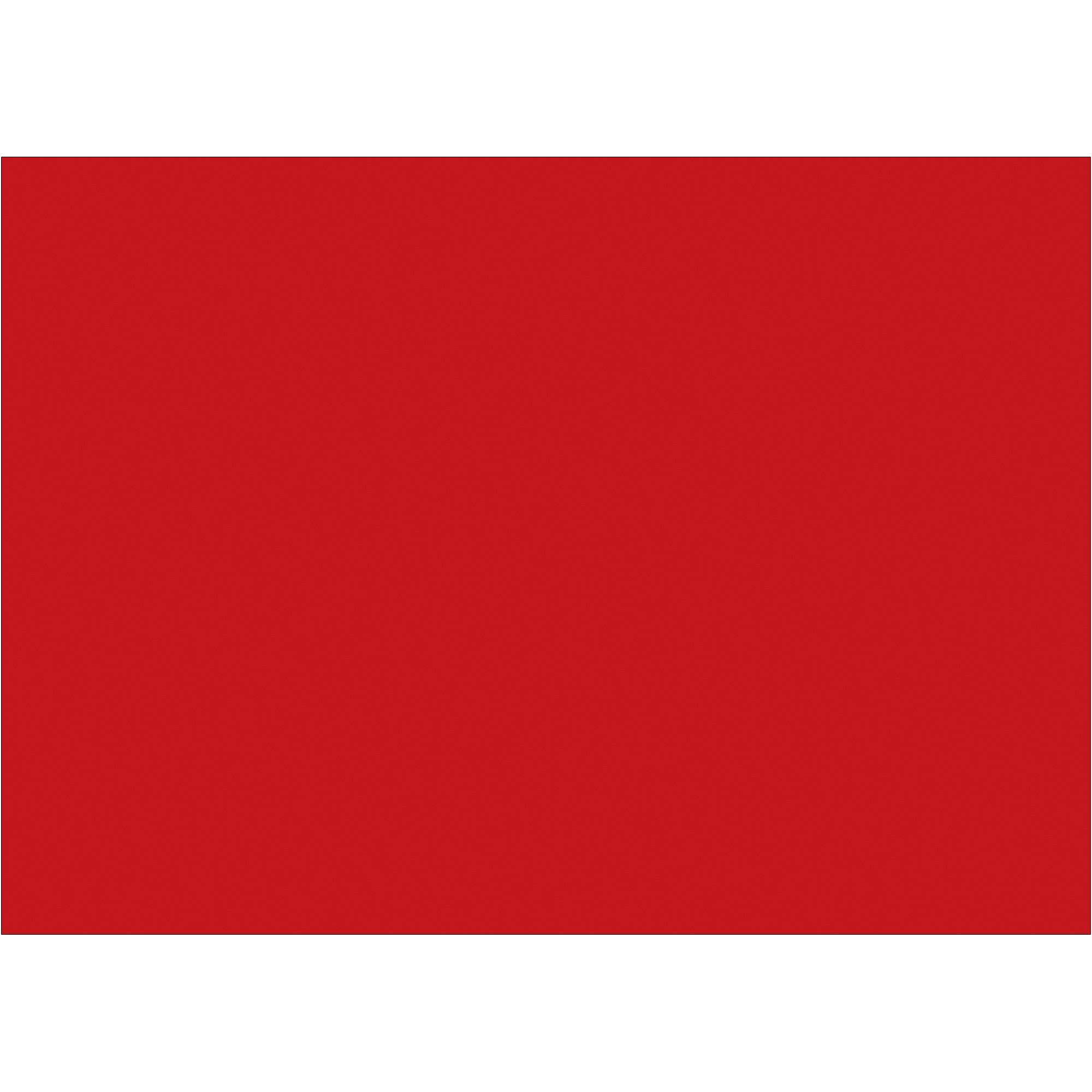 Tape Logic® Inventory Rectangle Labels, 5" x 7", Red, 500/Roll