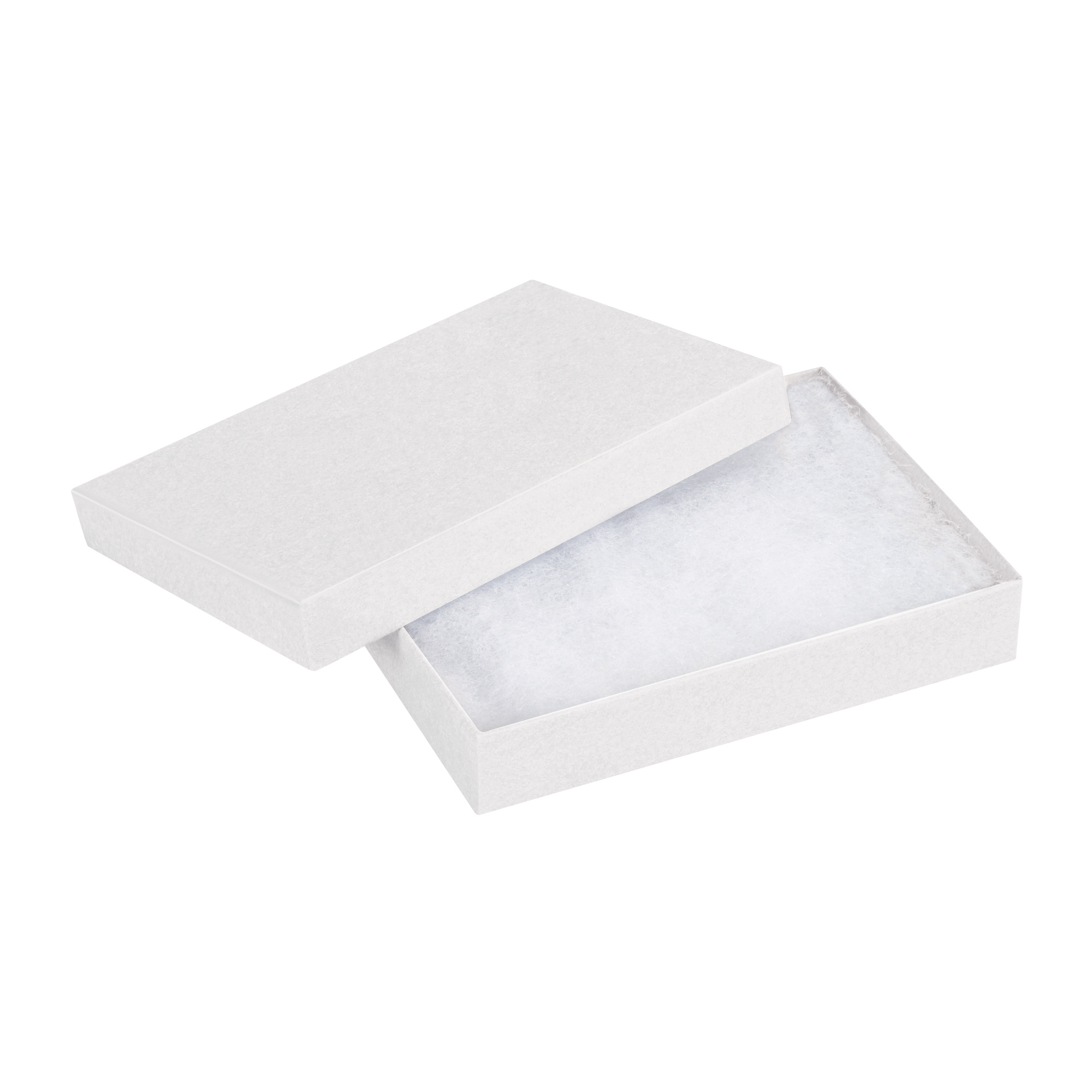 Jewelry Boxes, 5 1/4" x 3 3/4" x 7/8", White, 100/Case