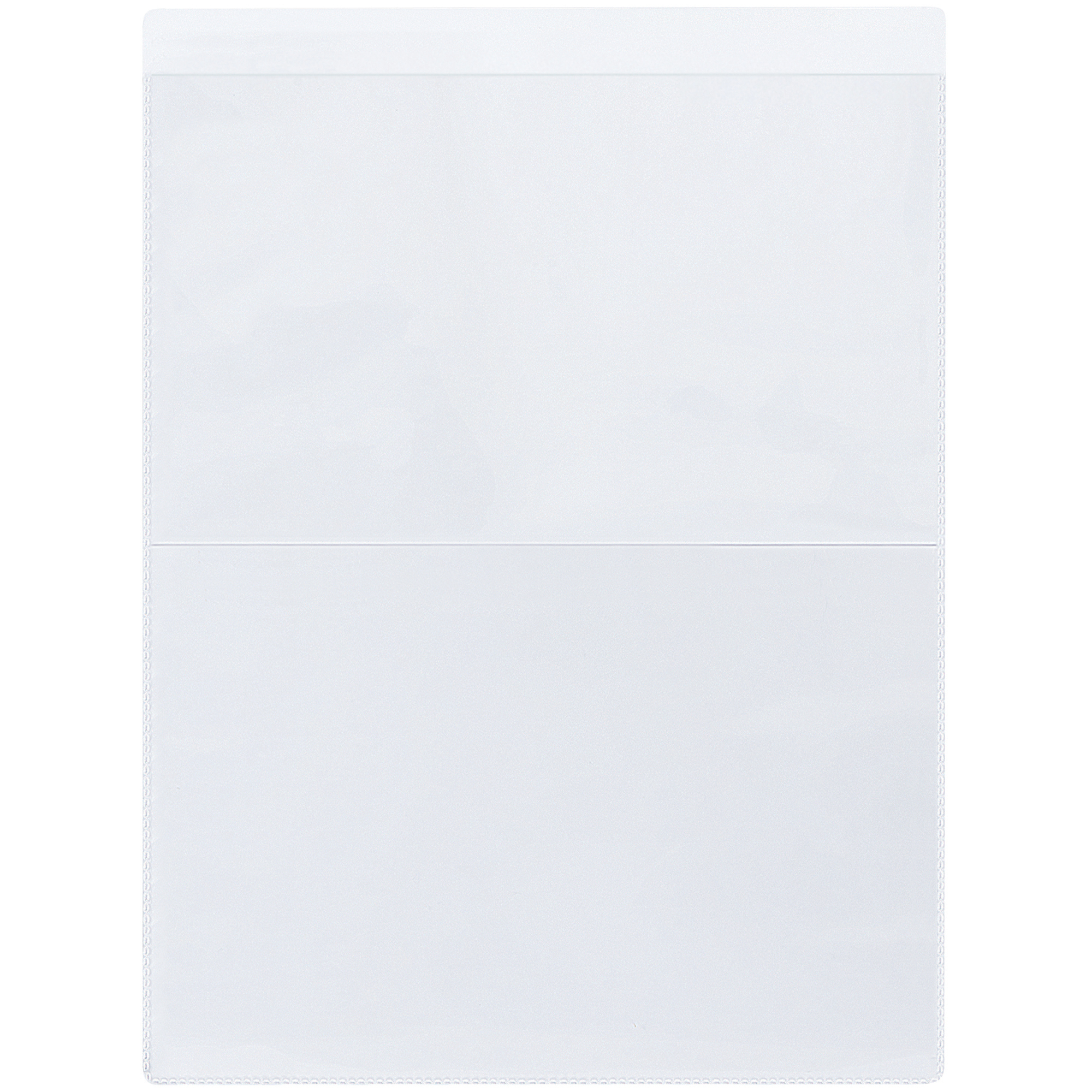 Top Loading Self-Adhesive Holder, 9" x 12", Clear, 50/Case