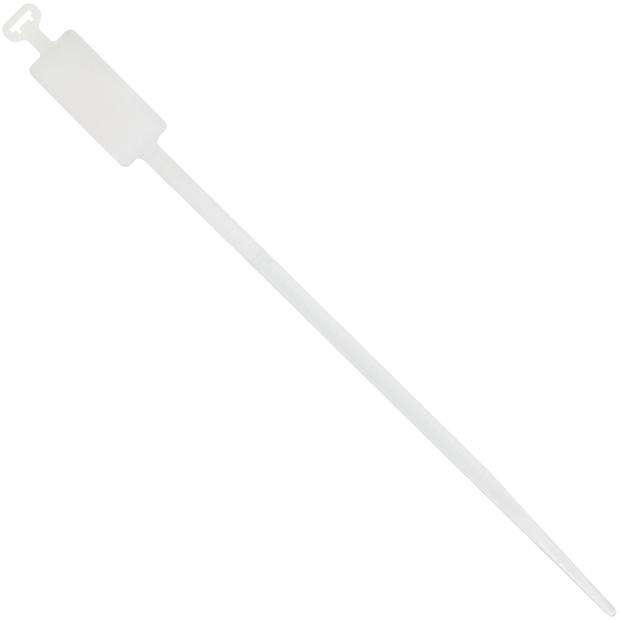 Identification Cable Ties, 7", Natural, 1000/Case