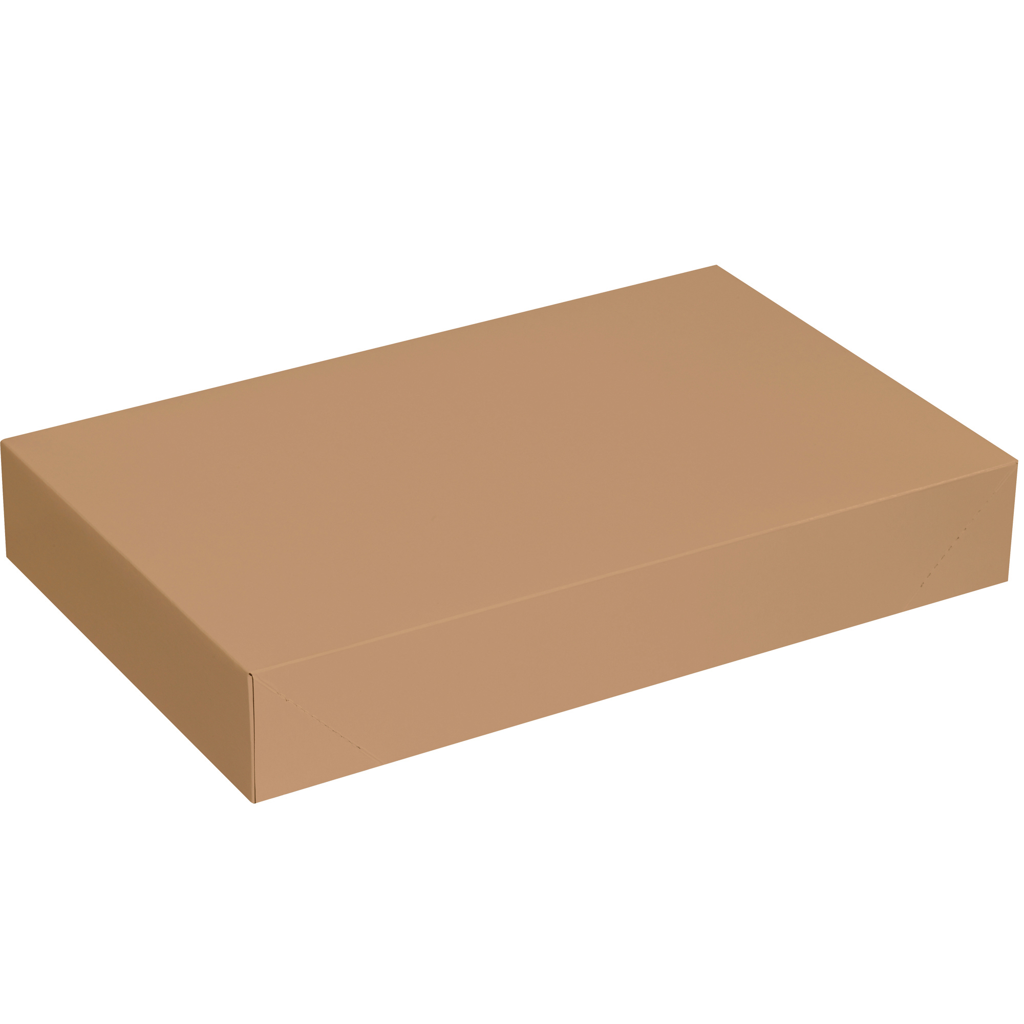 Apparel Boxes, 19" x 12" x 3", Kraft, 100/Case