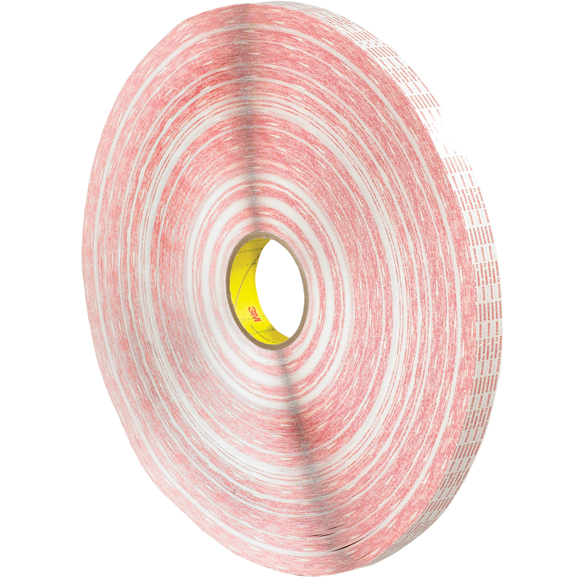 3M™ 476XL Double Sided Extended Liner Tape, 6.0 Mil, 3/4" x 540 yds., Clear, 8/Case