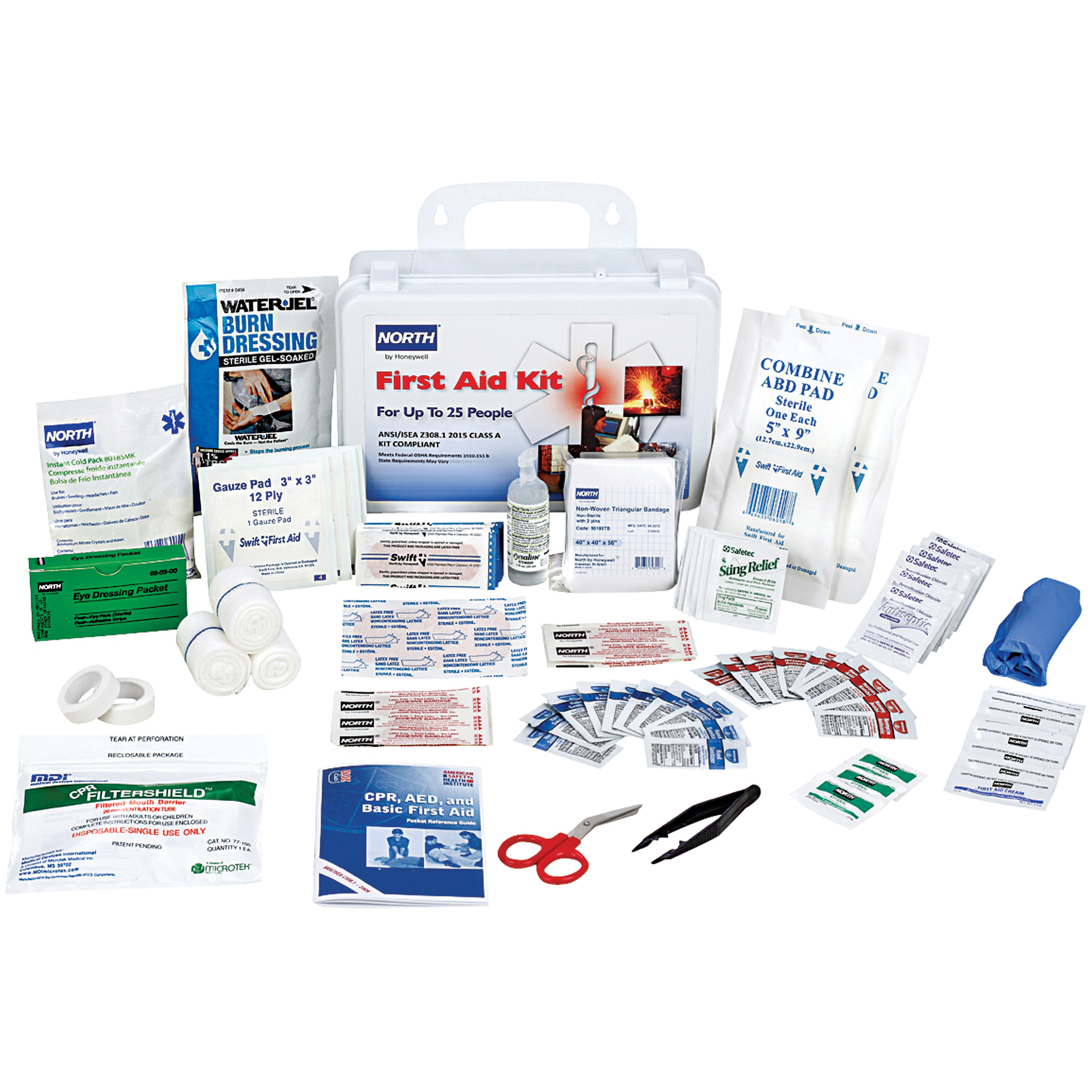 All Purpose First Aid Kit , 25 Person, 1/Each