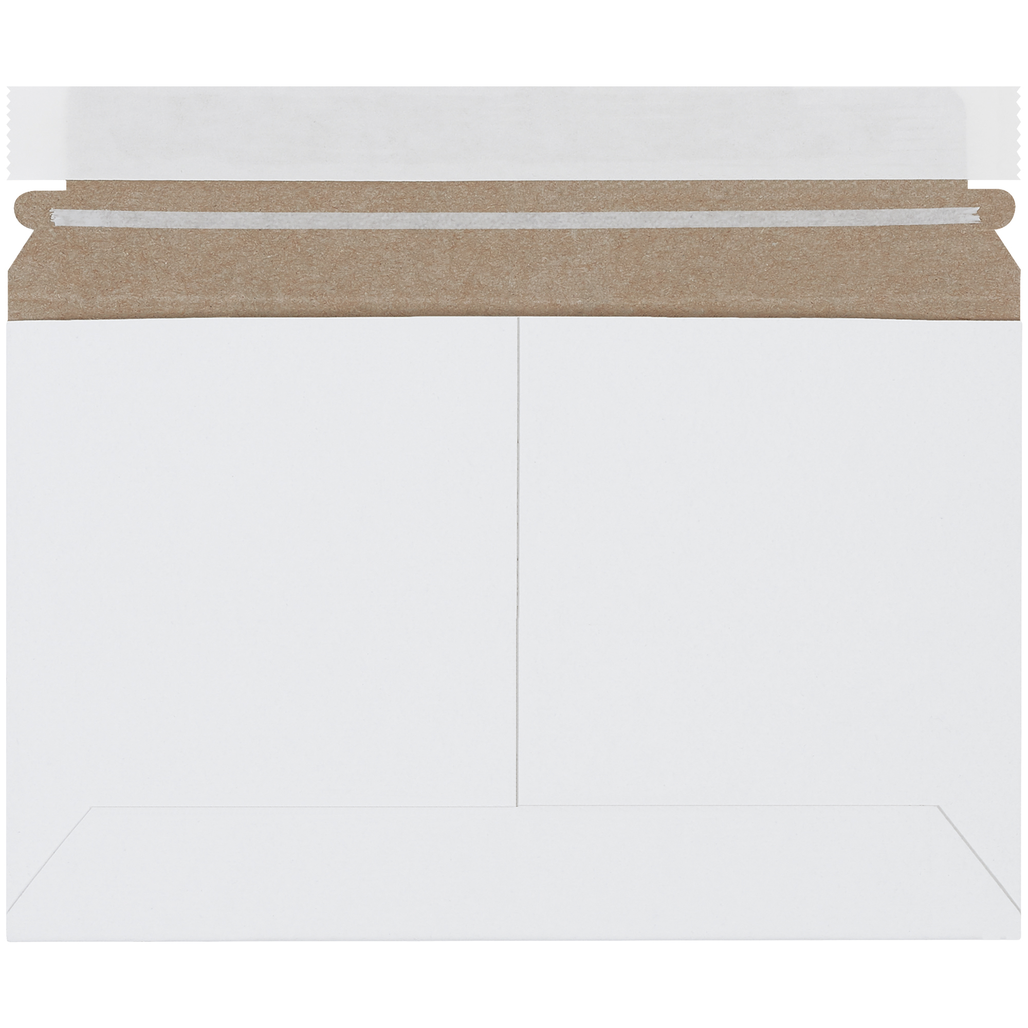 Stayflats Lite® Side Loading Mailers, 9" x 6", White, 200/Case