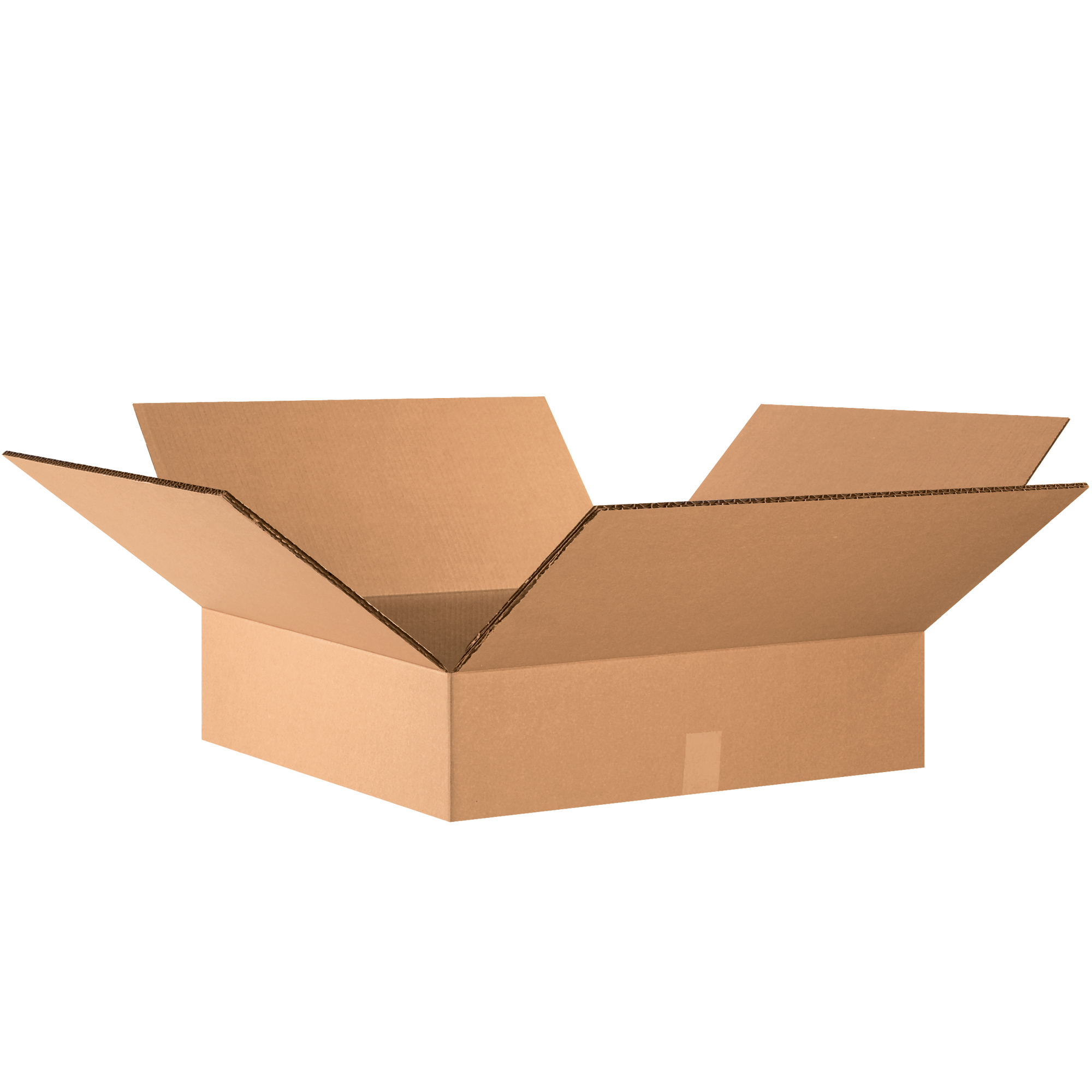 Double Wall Boxes, 24" x 24" x 6", Kraft, 10/Bundle; 90/Skid
