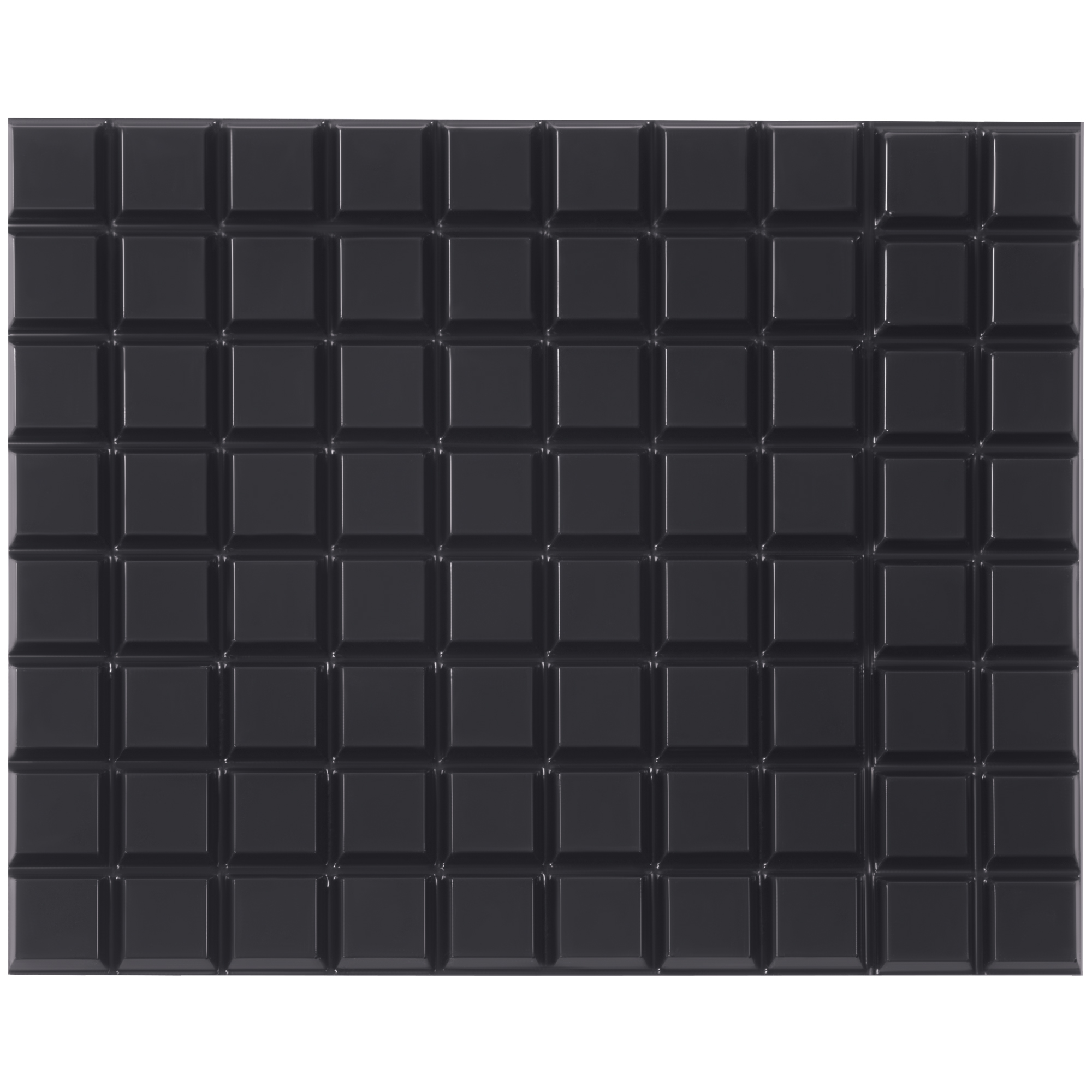 3M™ Bumpon™ Square Protective Tape, 1/2" x 1/8", Black, 3000/Case