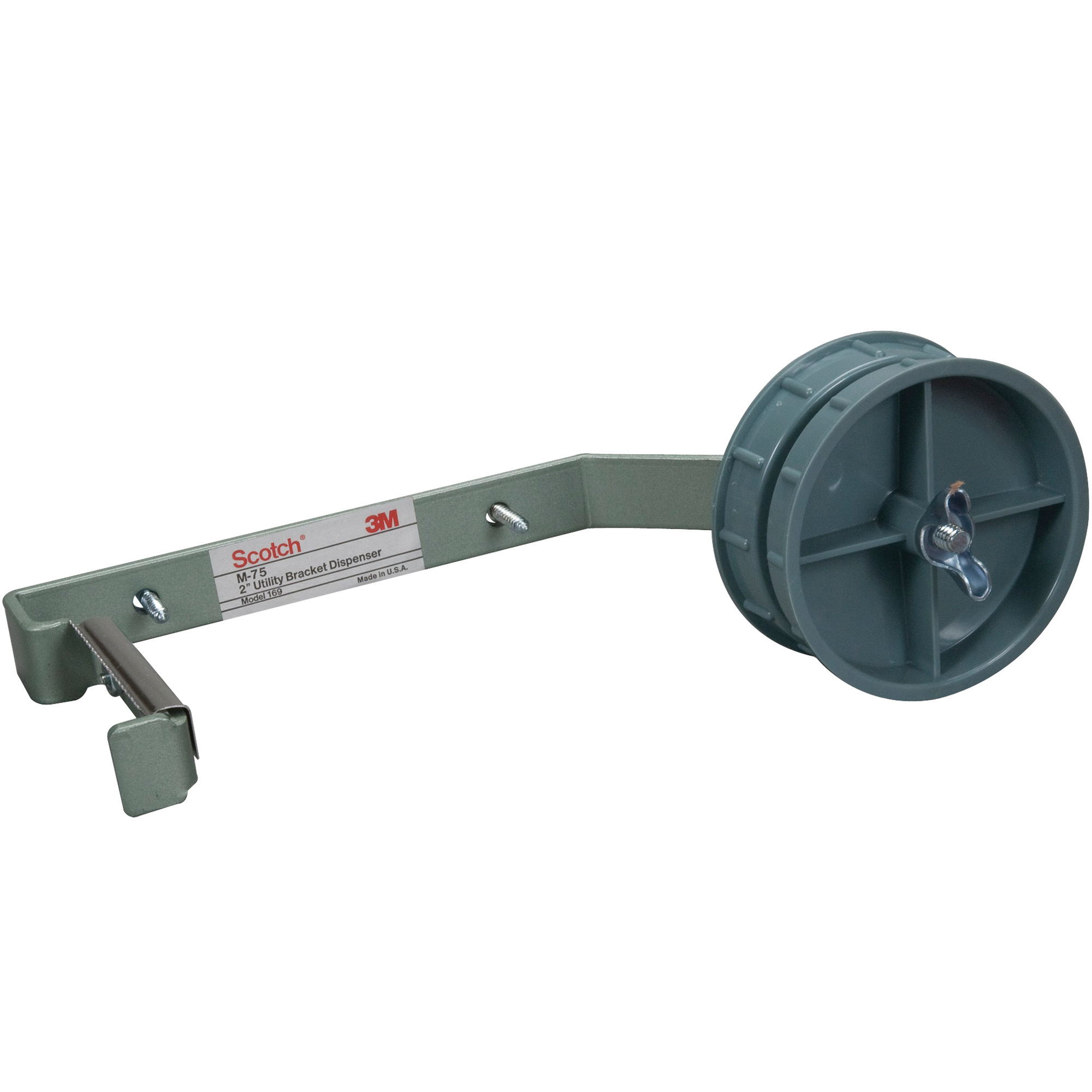 3M™ M75 Bracket Tape Dispenser, Gray, 1/Each