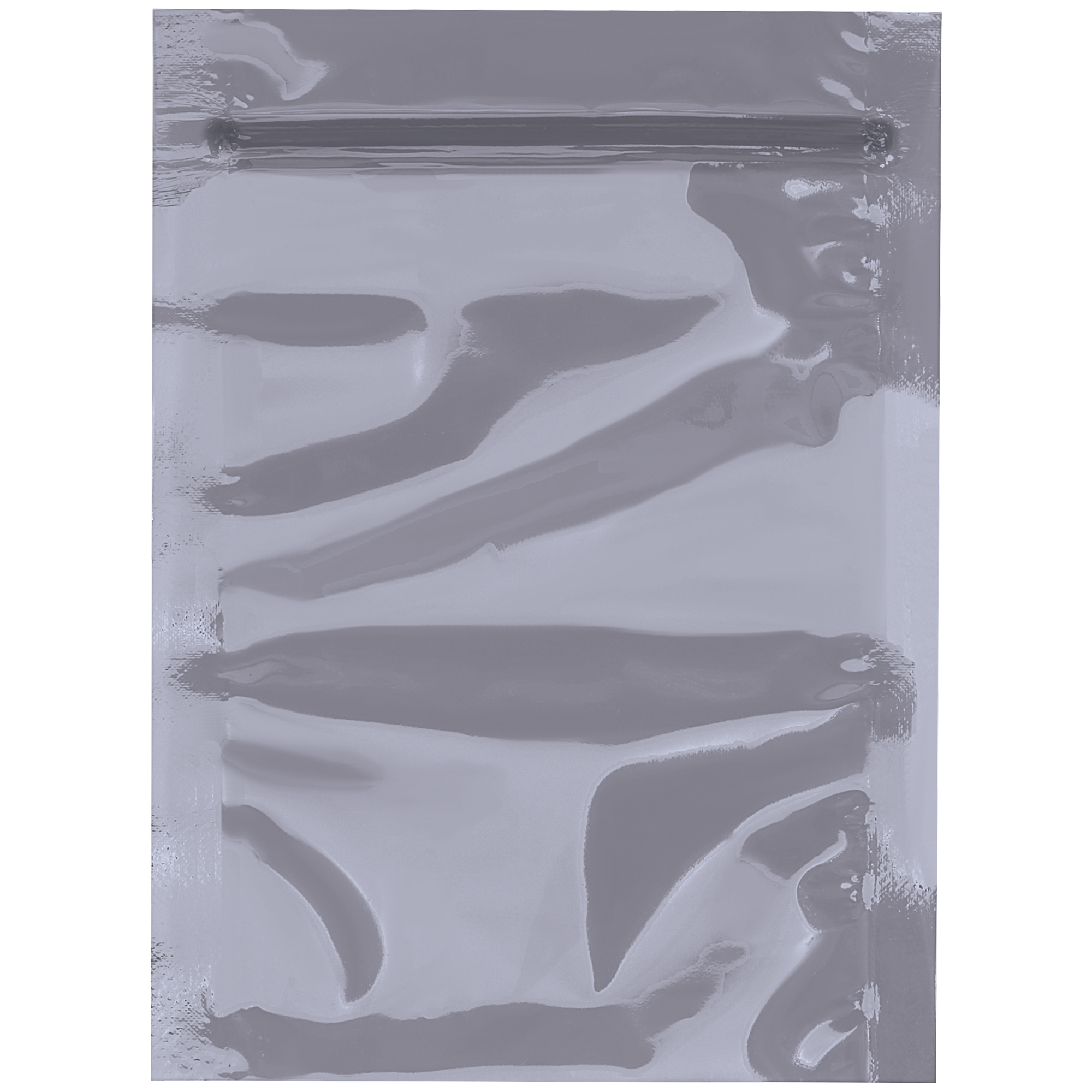 Unprinted Reclosable Static Shielding Bags, 4" x 6", Transparent, 100/Case