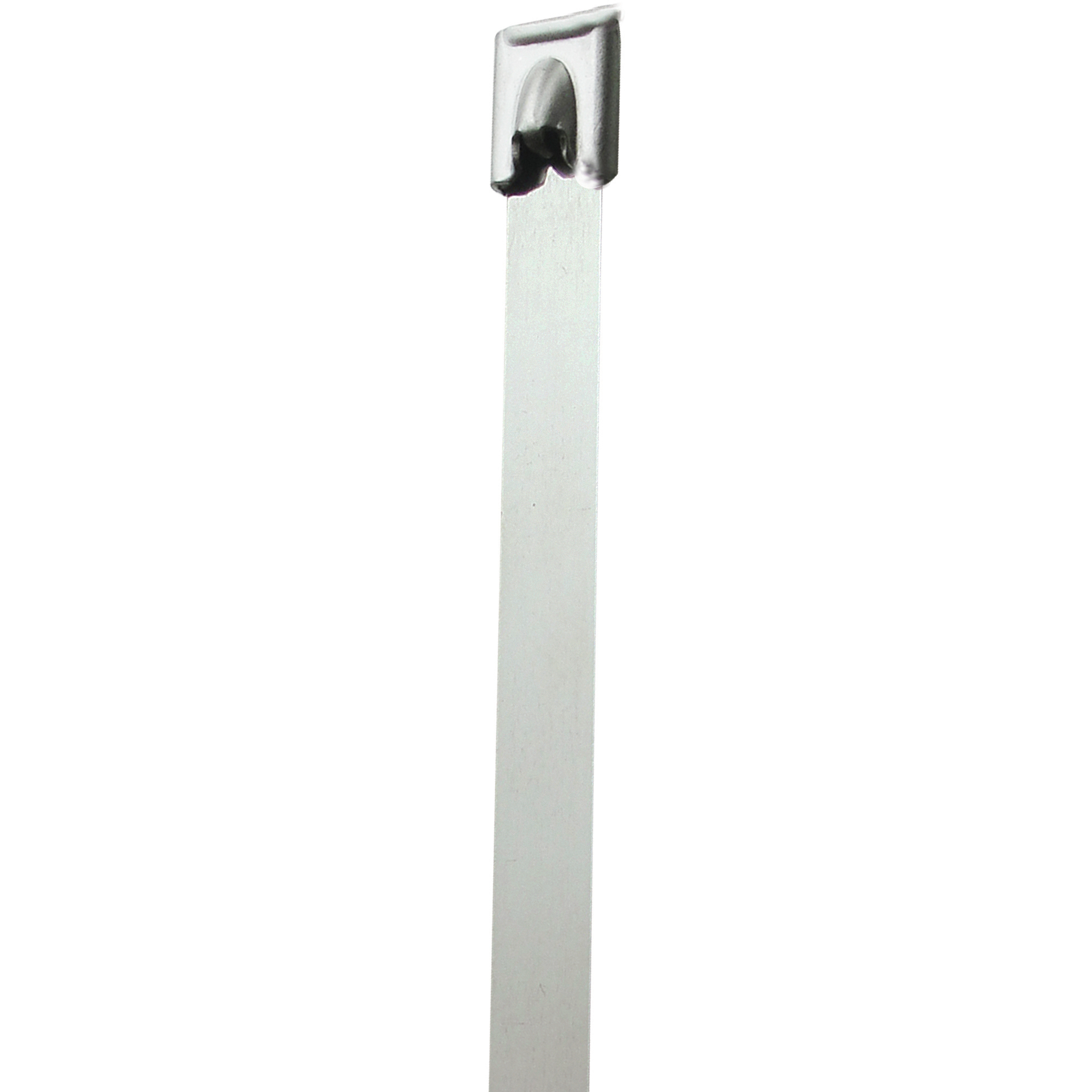 Stainless Steel Cable Ties, 150#, Silver, 20", 100/Case