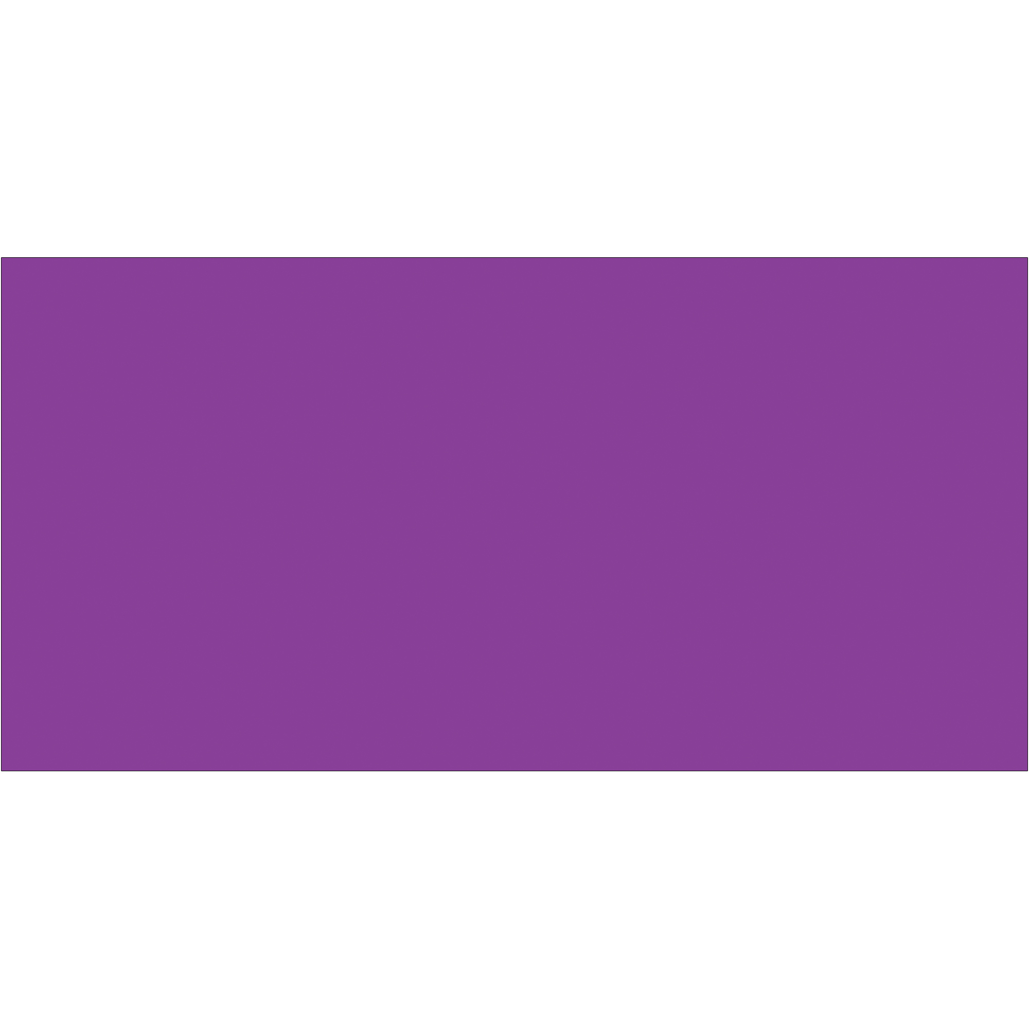 Tape Logic® Inventory Rectangle Labels, 2" x 4", Purple, 500/Roll