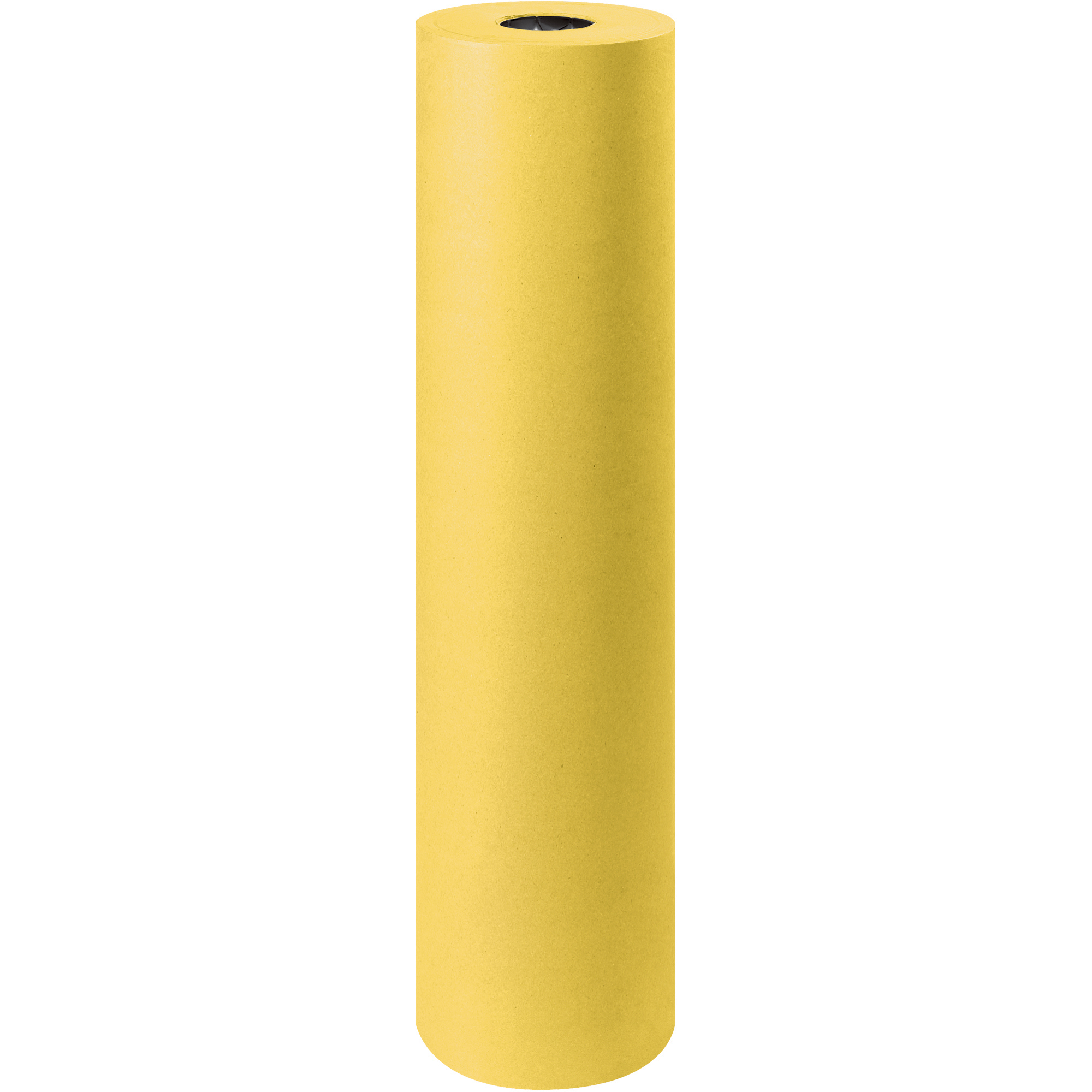 Colored Kraft Paper, 50#, 36", Yellow, 1/Roll