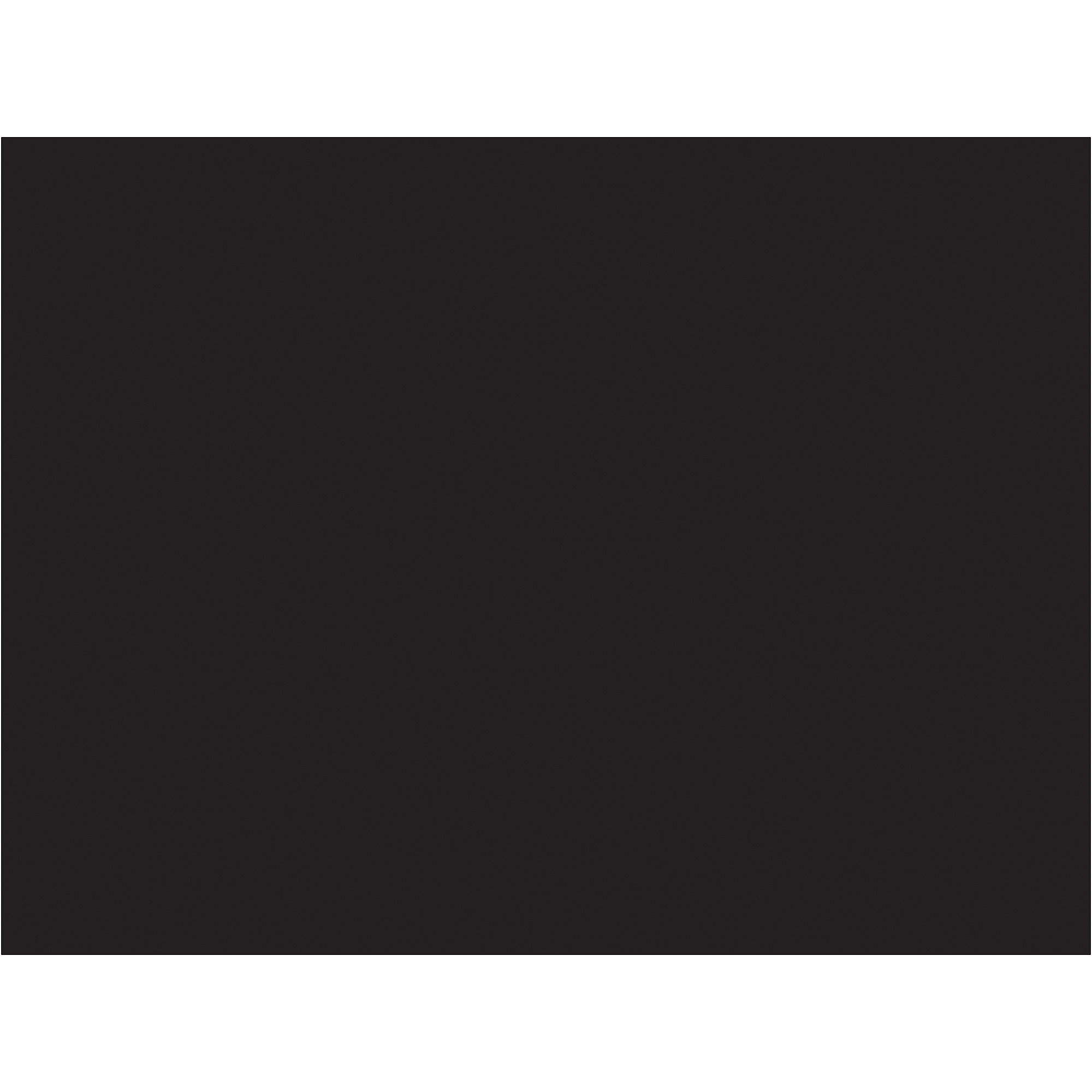 Tape Logic® Inventory Rectangle Labels, 3" x 4", Black, 500/Roll