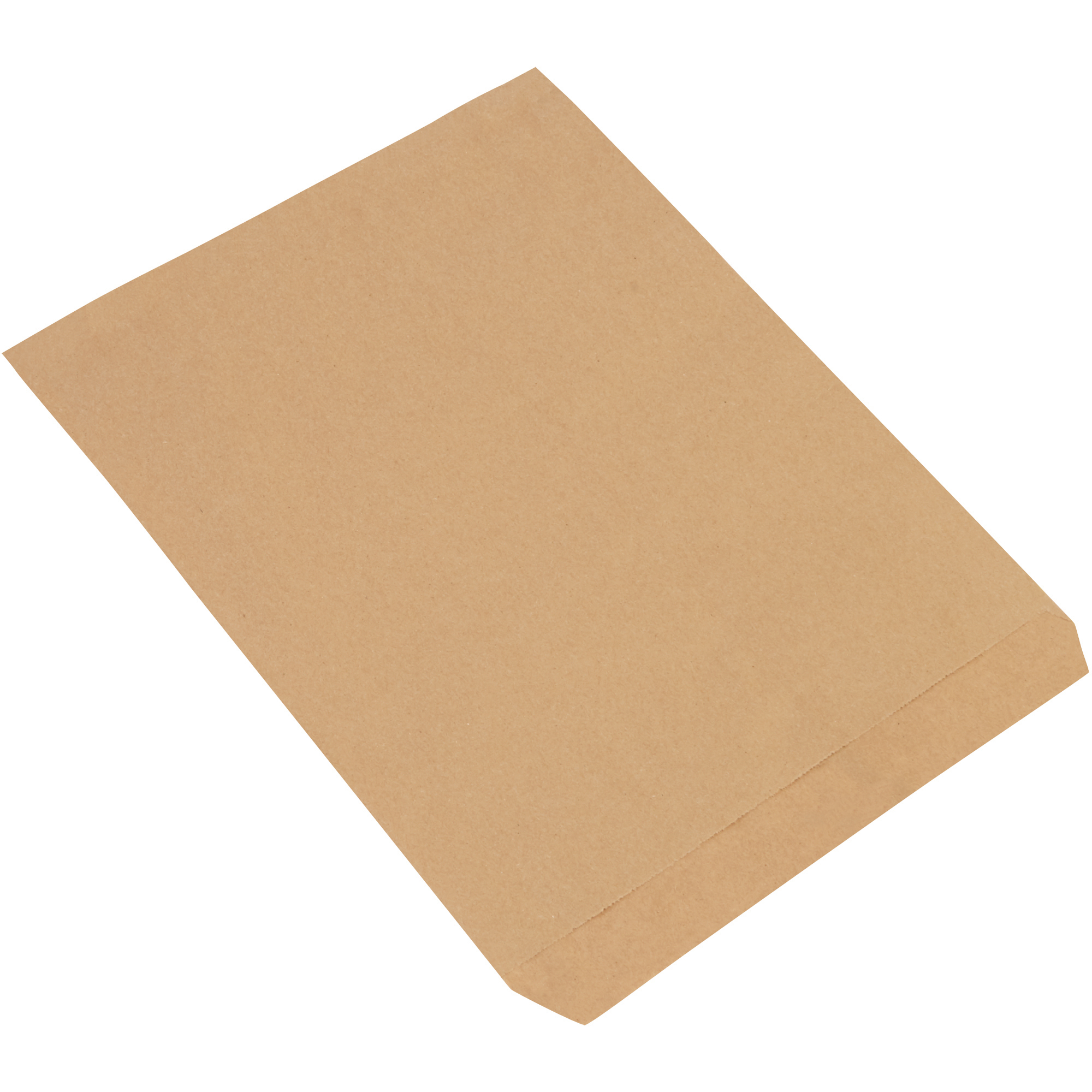 Flat Merchandise Bags, 12" x 15", Kraft, 1000/Case
