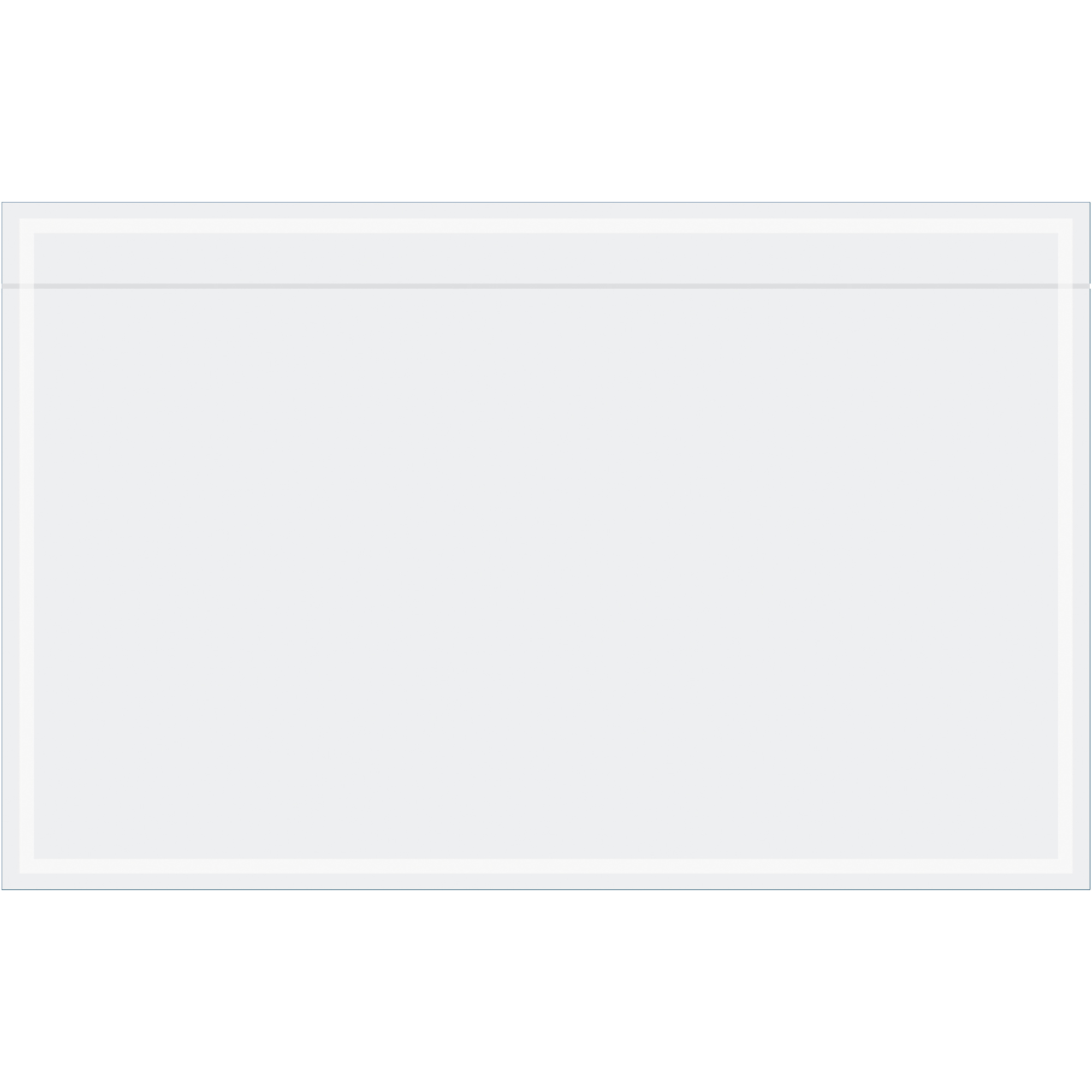 Tape Logic® "Clear Face" Document Envelopes, 9 1/2" x 6", Clear, 1000/Case