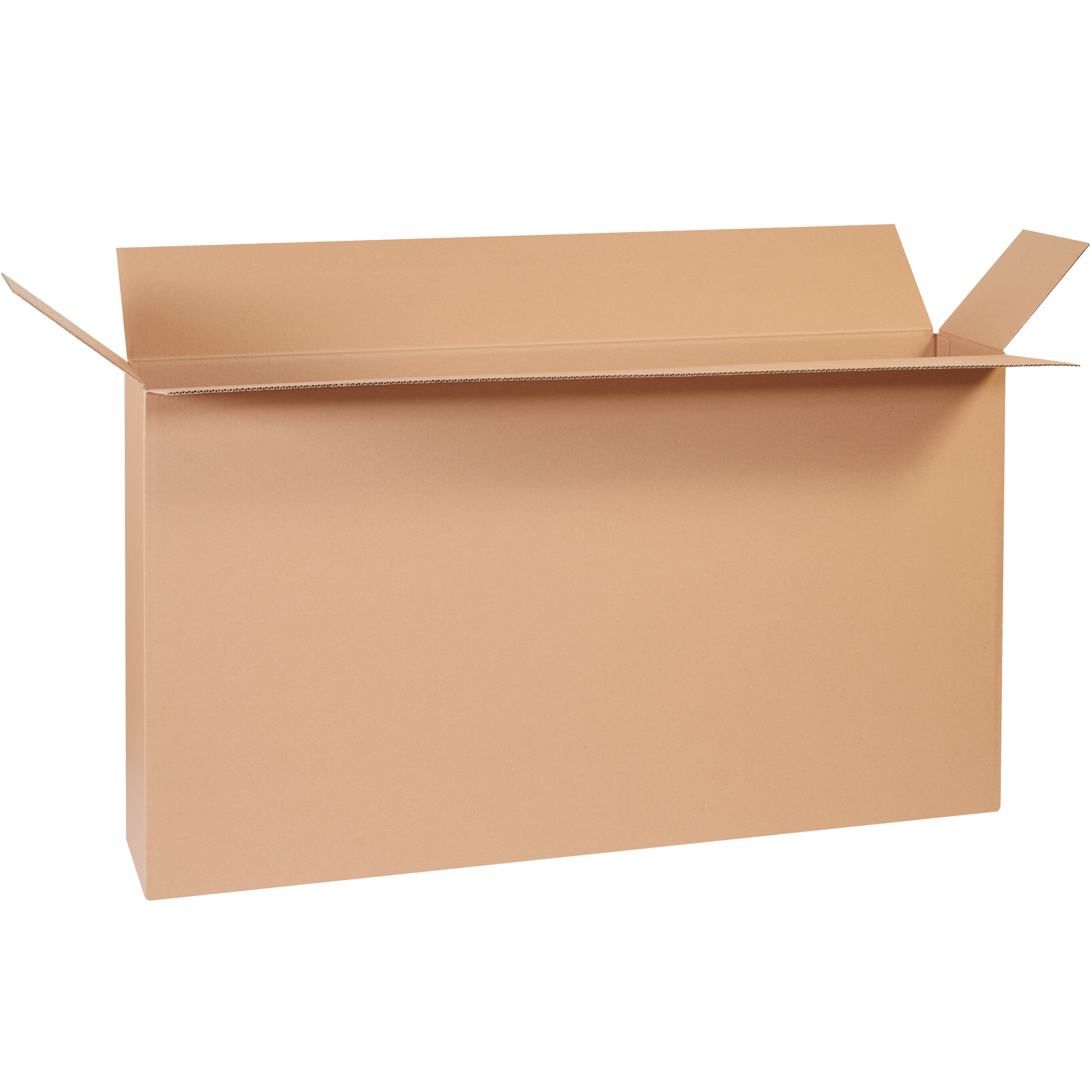 Side Loading Boxes, 54" x 8" x 28", Kraft, 5/Bundle; 120/Skid
