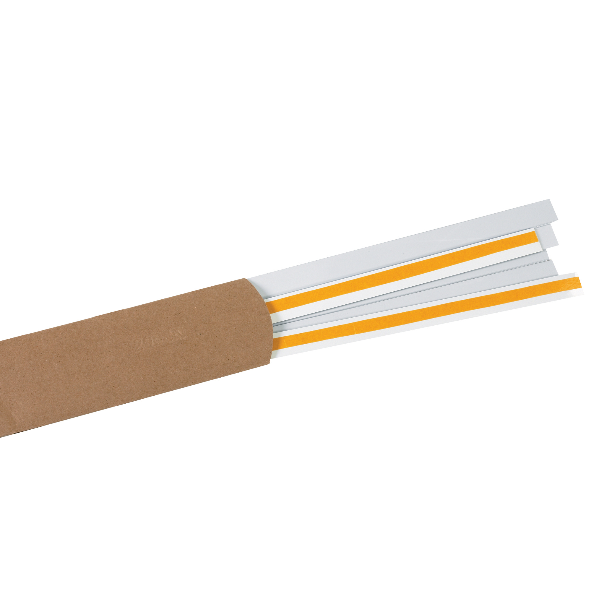 Slip-Strip™ Label Holder Strip, 1" x 48", Clear, 6/Case