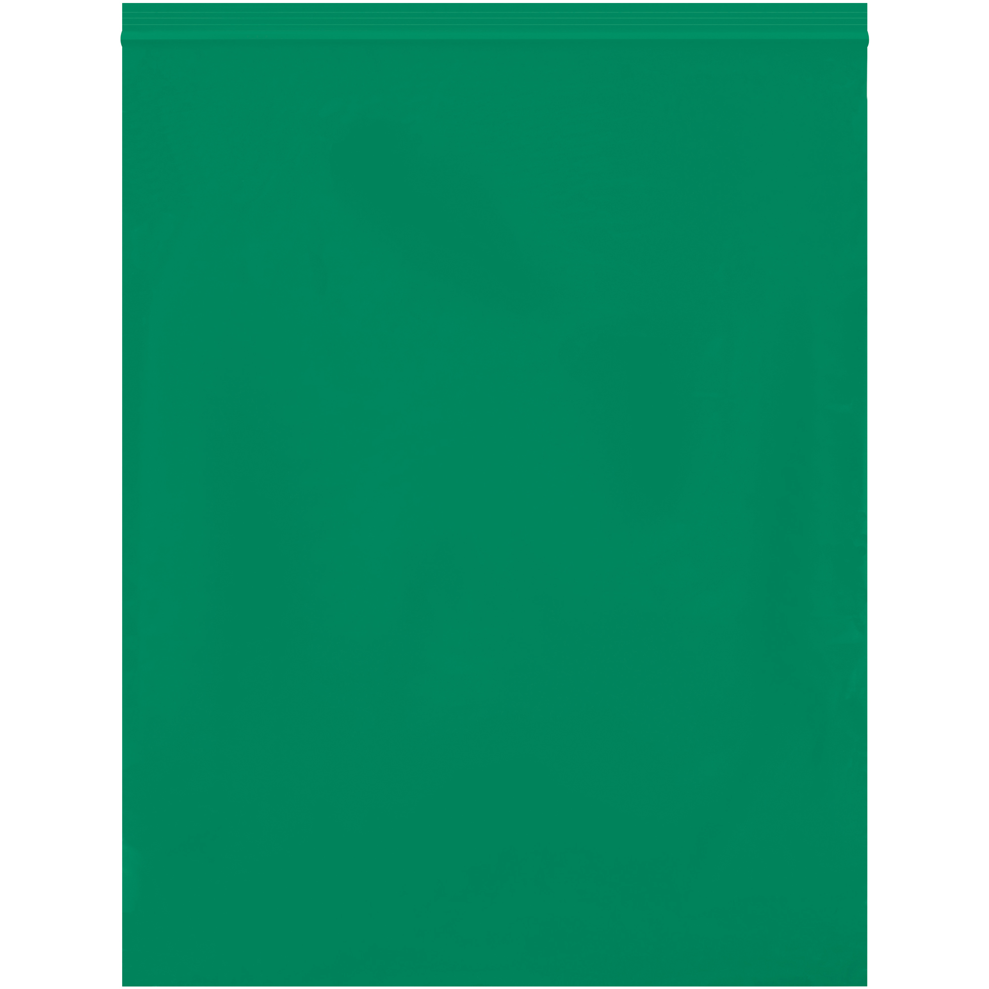 Reclosable Poly Bags, 2 Mil, 12" x 15", Green, 1000/Case
