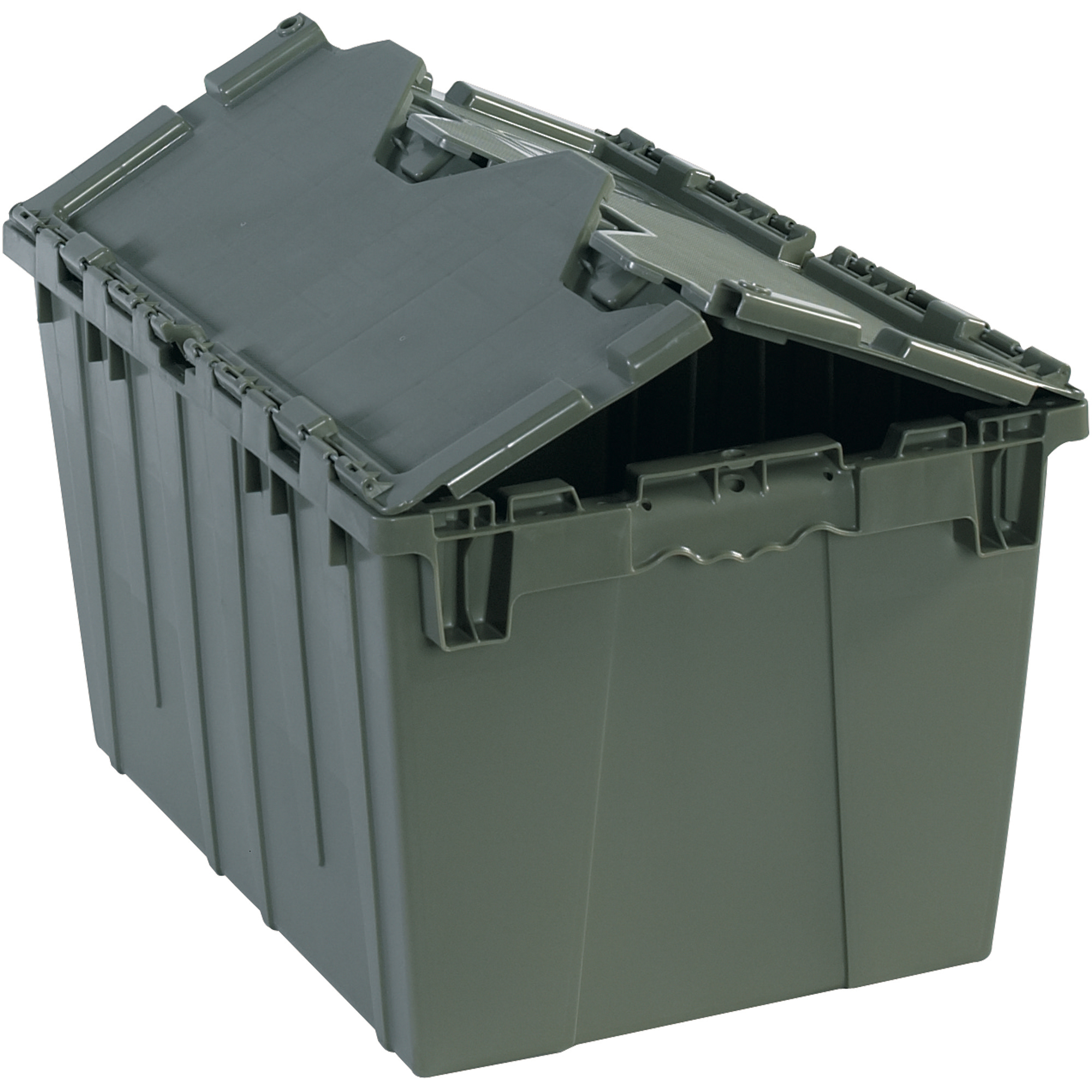 Round Trip Tote, 20 1/4" x 14 1/4" x 12 3/4", Gray, 1/Each