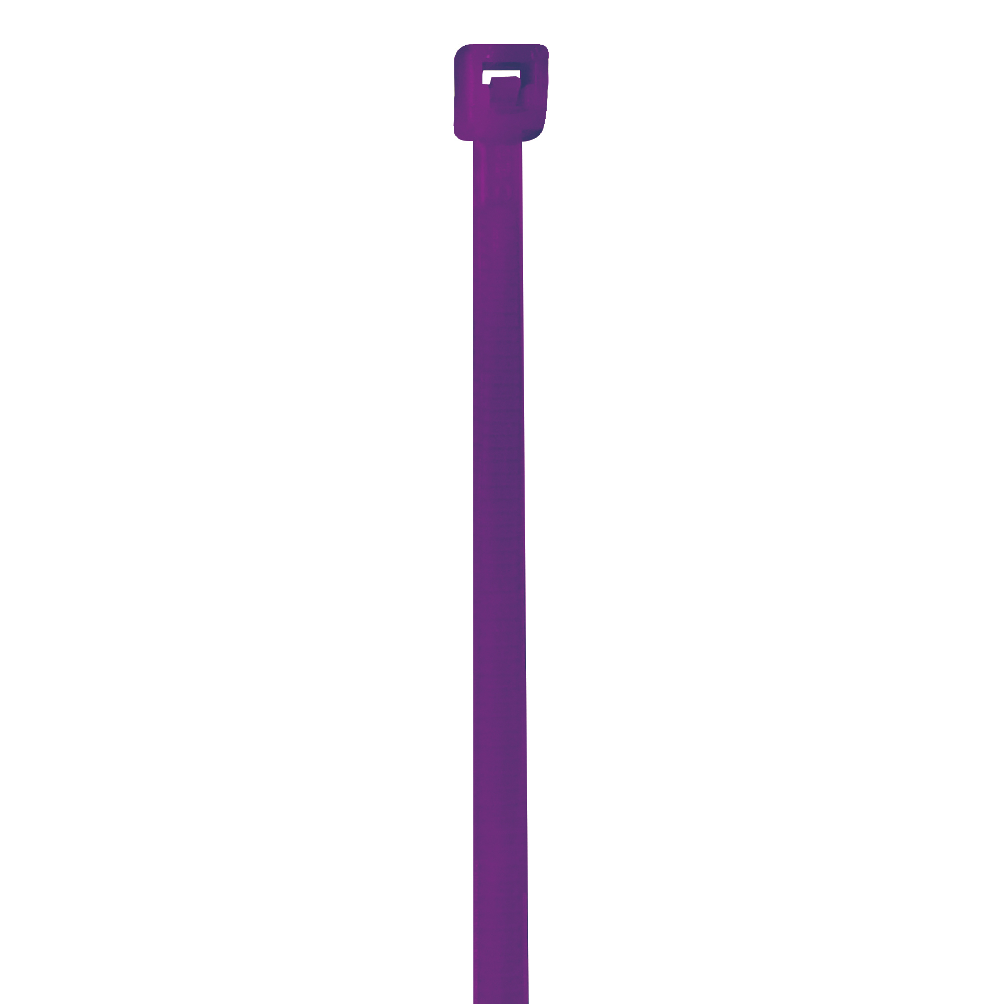 Colored Cable Ties, 18#, 4", Purple, 1000/Case