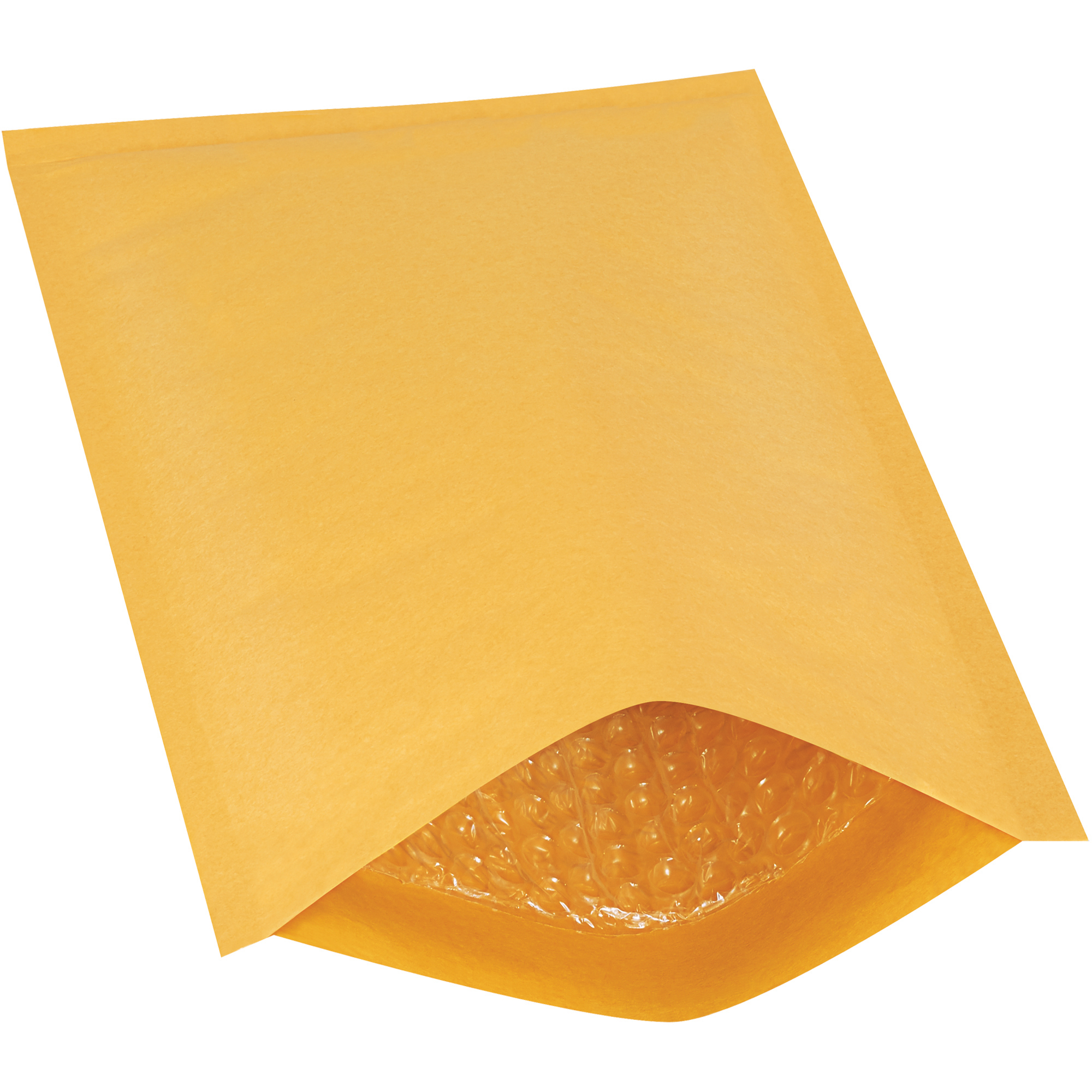 Heat-Seal Bubble Mailers, #1, 7 1/4" x 12", Kraft, 25/Case
