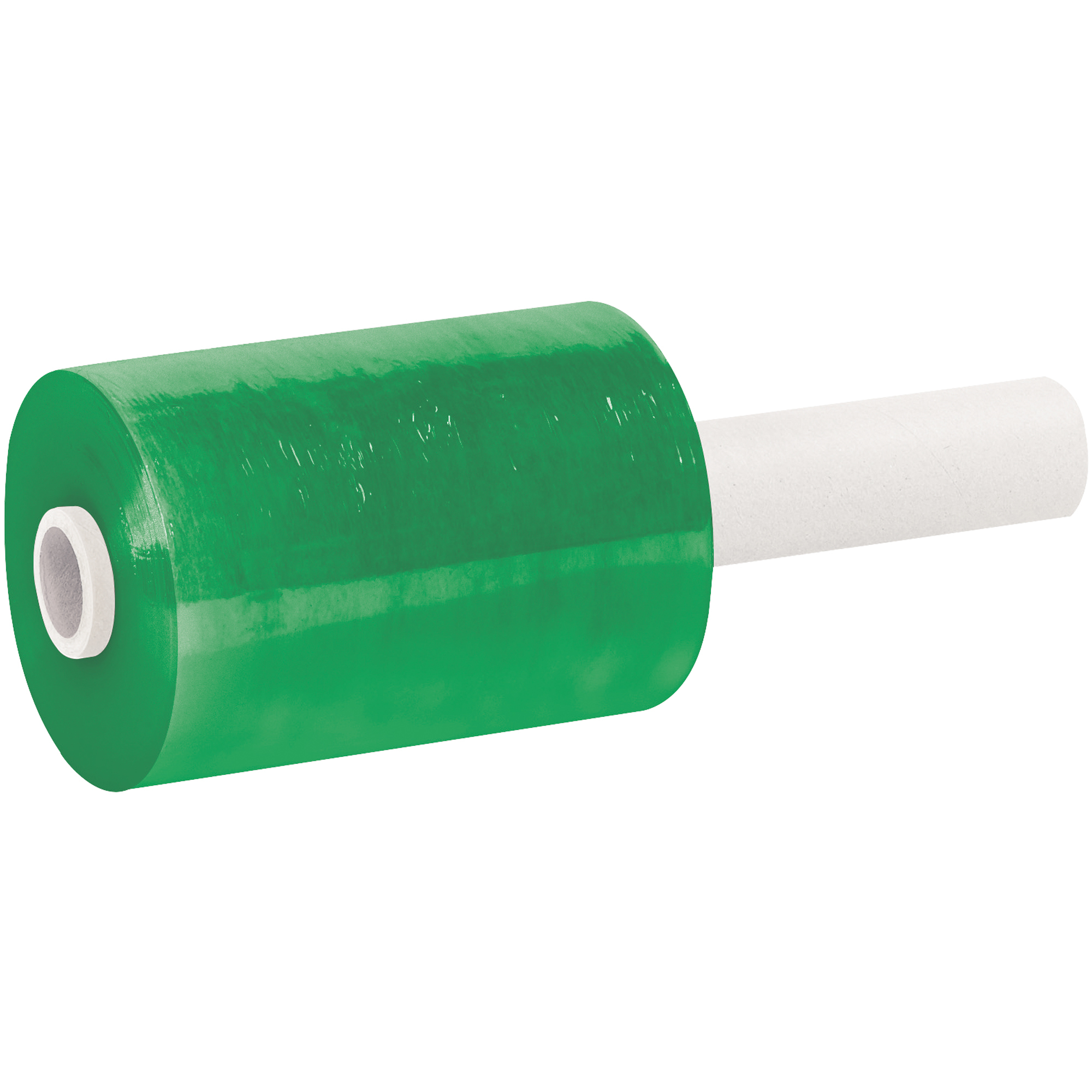 Colored Extended Core Bundling Film, 80 Gauge, 5" x 1000', Green, 12/Case