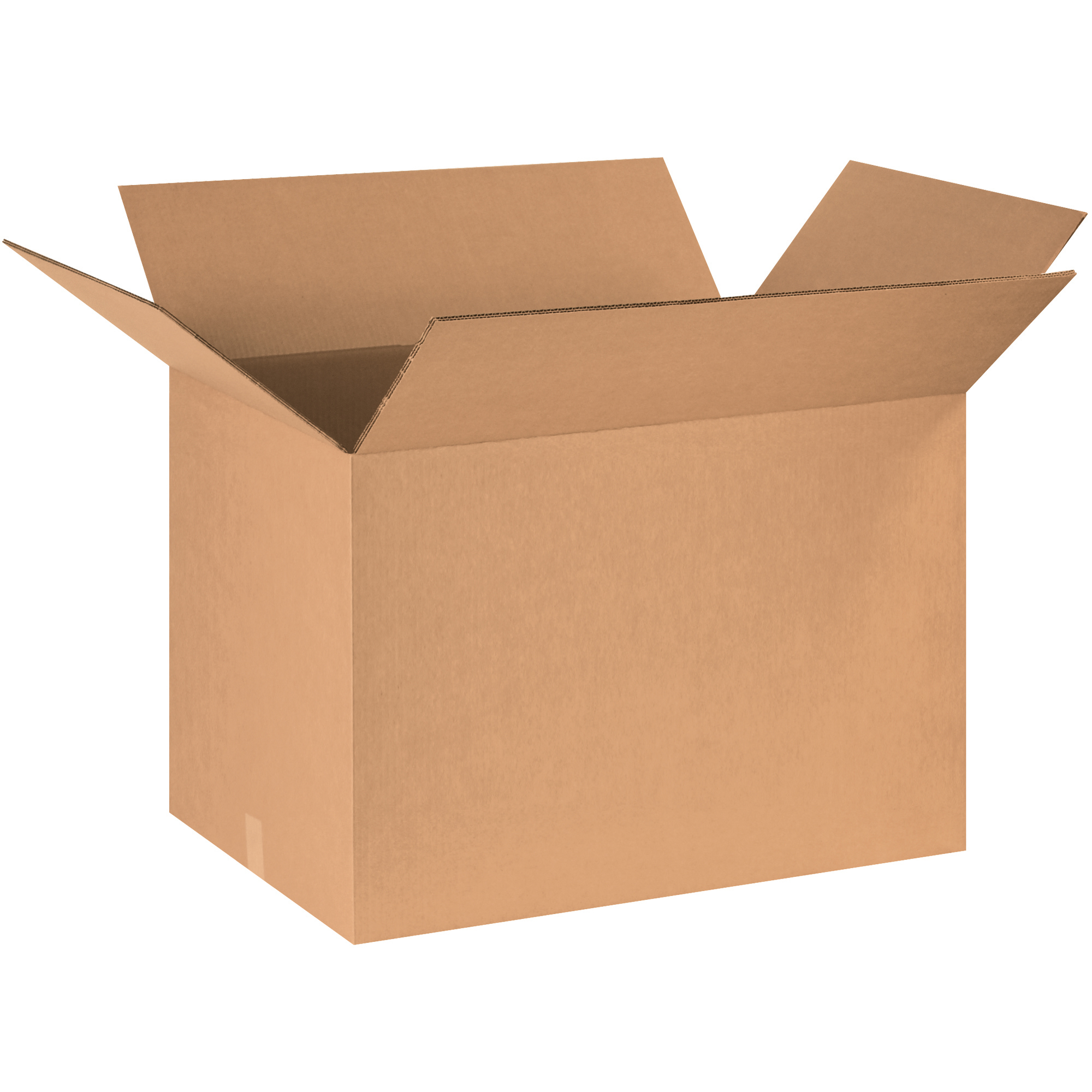 Double Wall Corrugated Boxes, 30" x 15" x 15", Kraft, 10/Bundle; 90/Skid