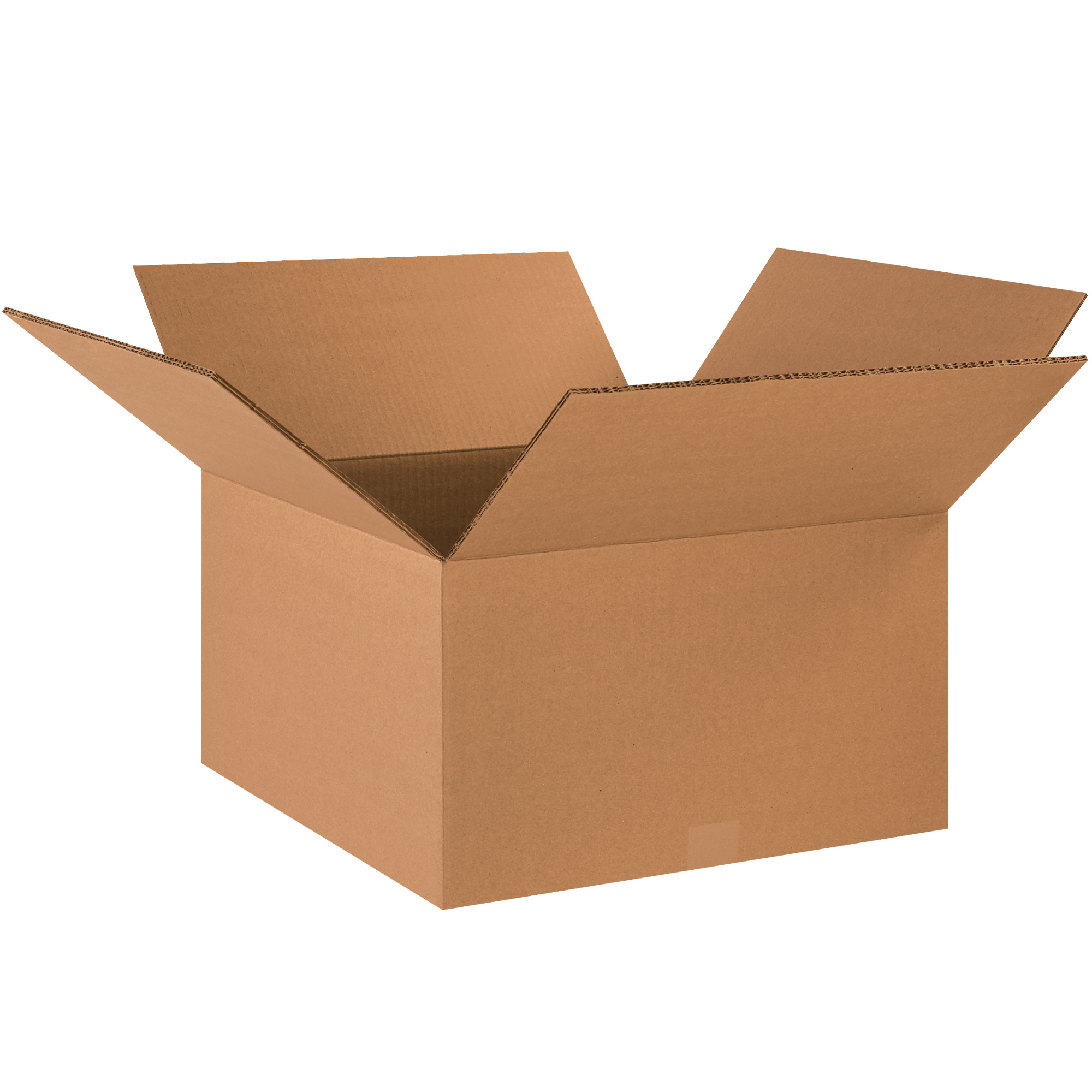 Double Wall Boxes, 18" x 18" x 10", Kraft, 15/Bundle; 90/Skid