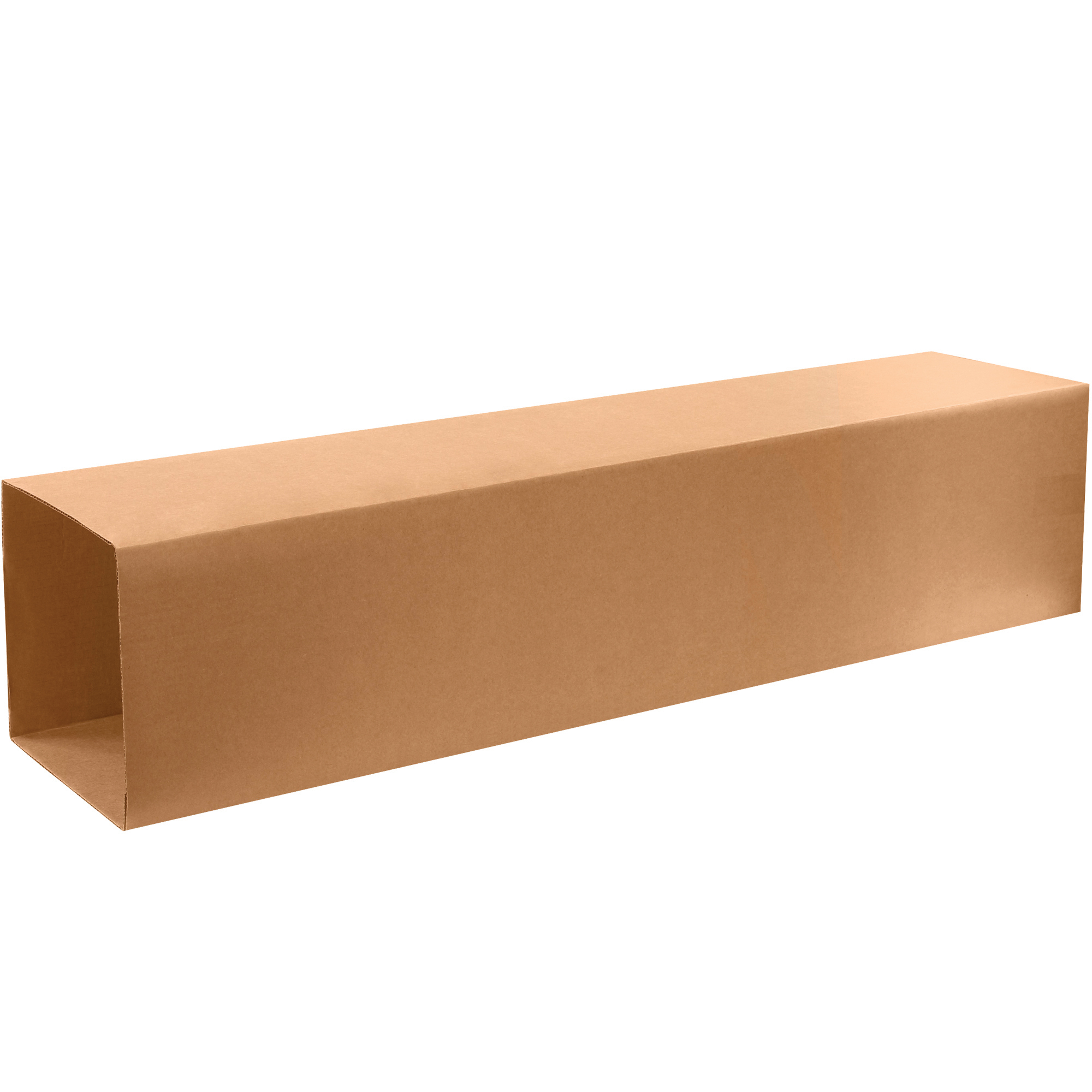 Telescoping Outer Boxes, 12 1/2" x 12 1/2 x 48", Kraft, 15/Bundle; 120/Skid