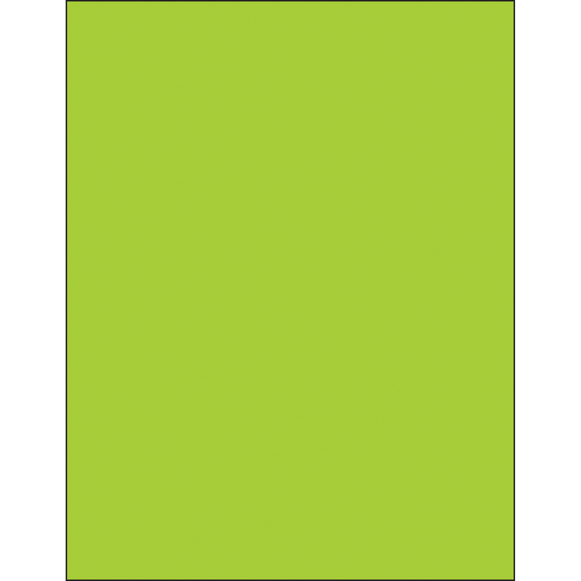 Tape Logic® Rectangle Laser Labels, 8 1/2" x 11", Fluorescent Green, 100/Case