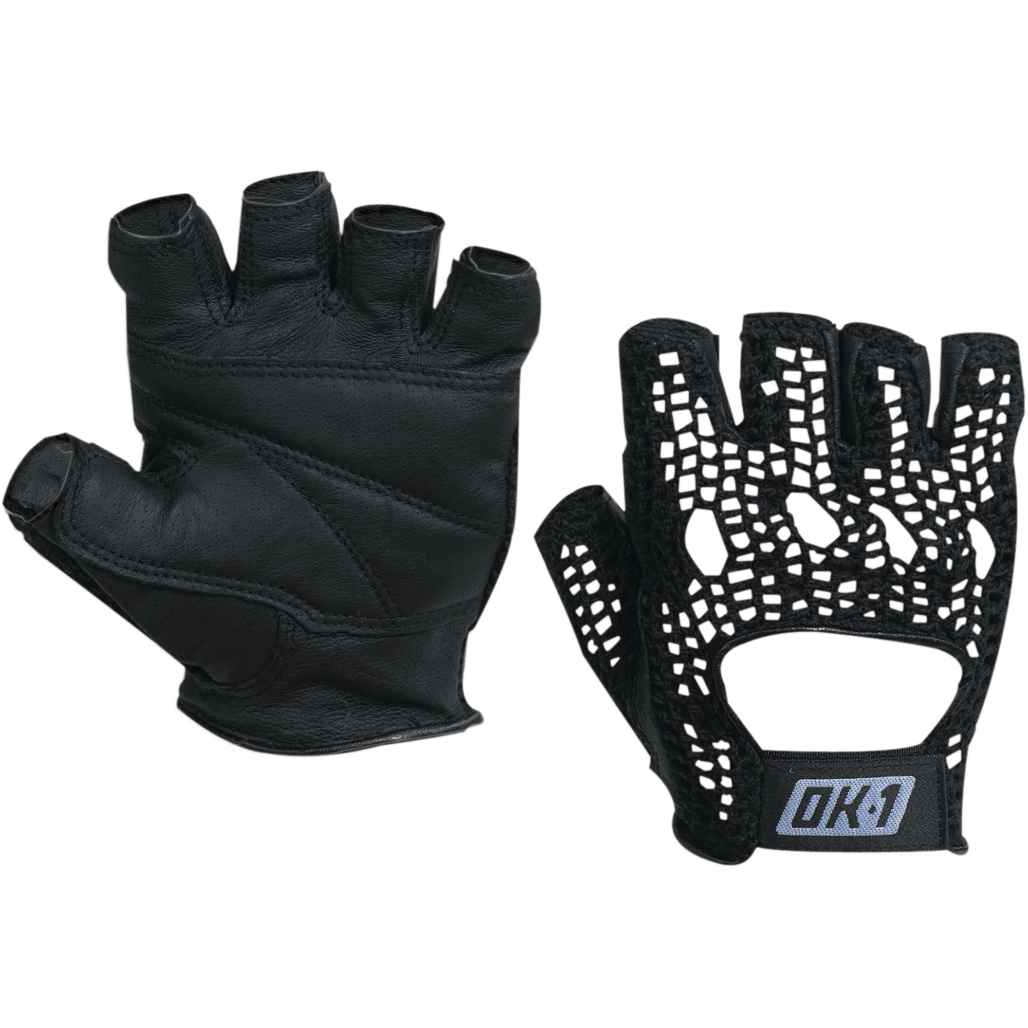 Mesh Backed Lifting Gloves, Black, X Large, 2 Pairs/Case