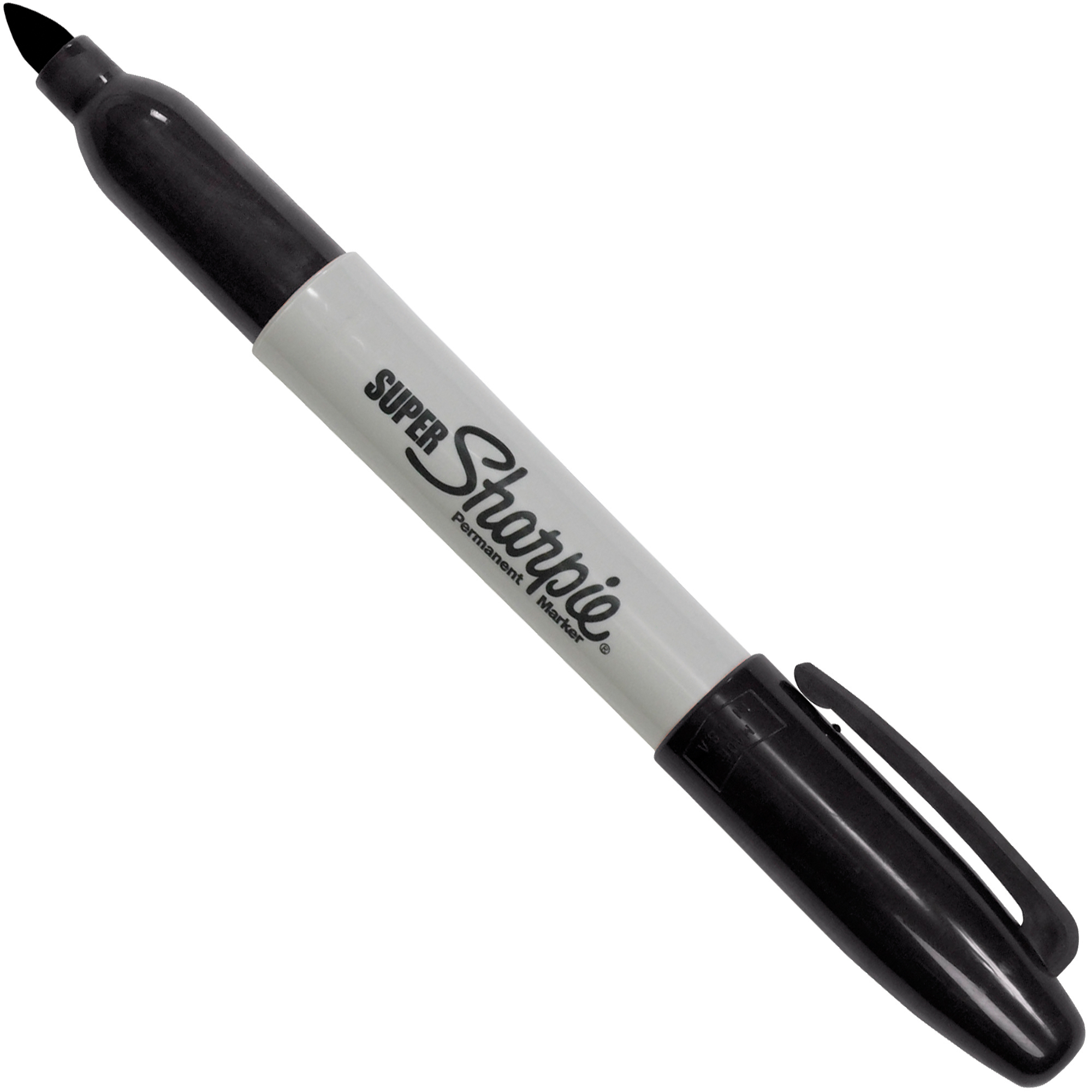 Super Sharpie® Markers, Black, 12/Case