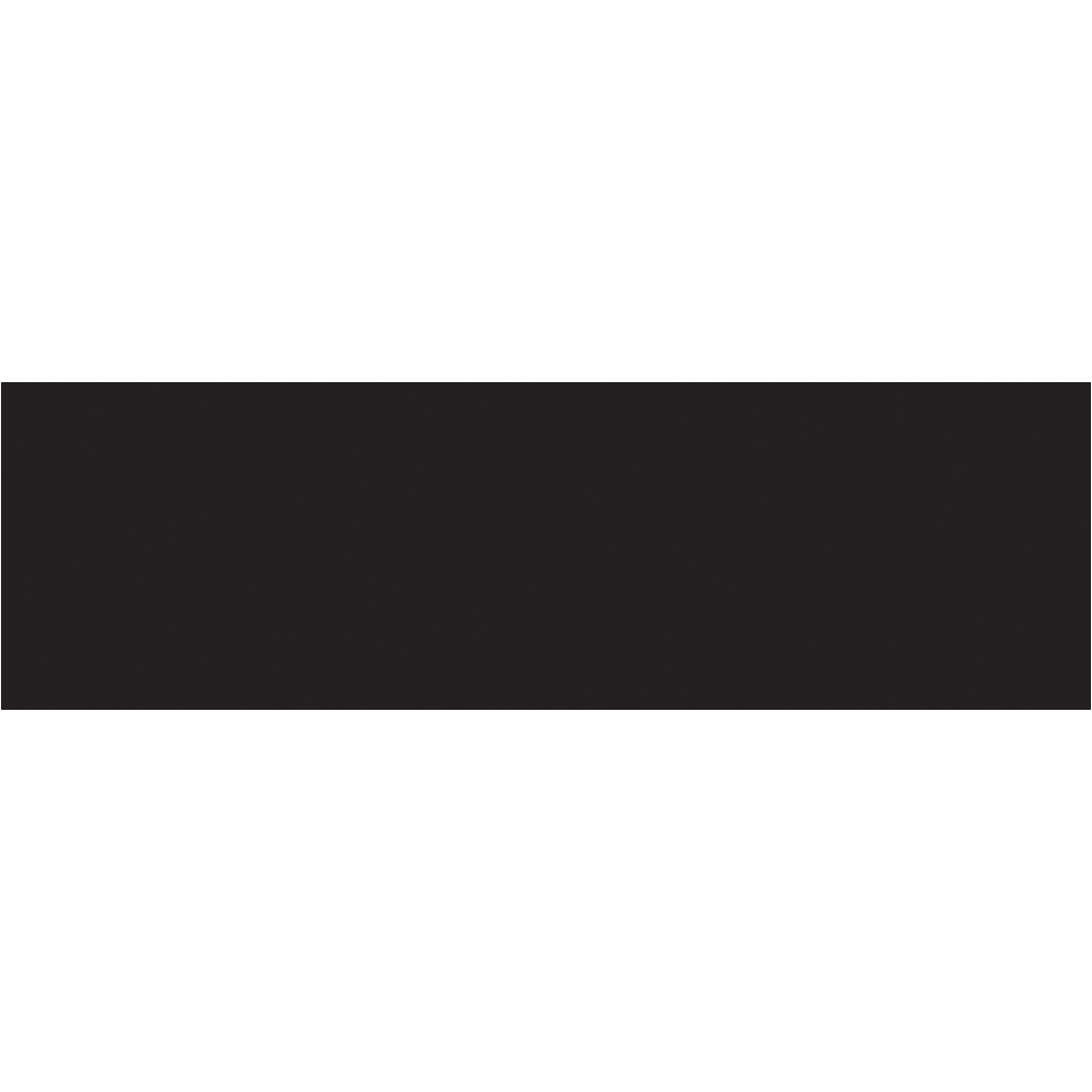 Tape Logic® Inventory Rectangle Labels, 3" x 10", Black, 250/Roll