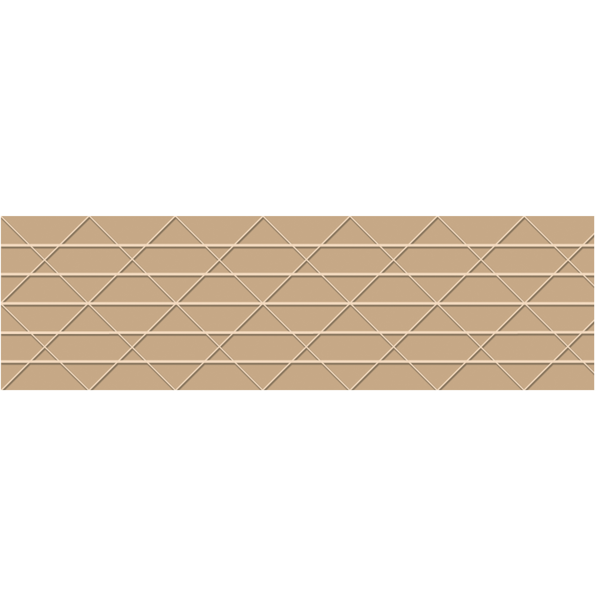 Central™ 240 Reinforced Tape, 6.4 Mil, 72 mm x 375', Kraft, 8/Case