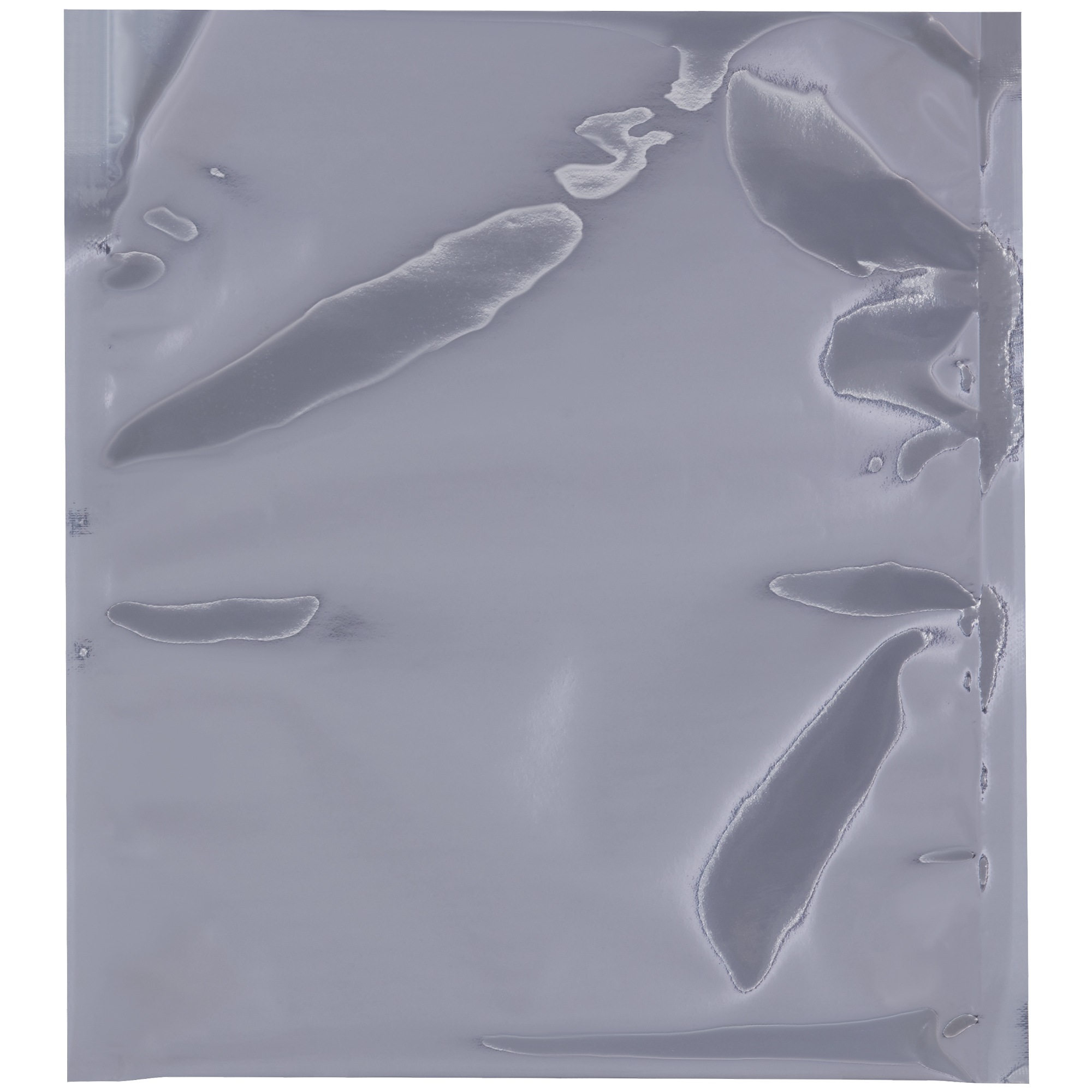 Unprinted Open End Static Shielding Bags, 8" x 10", Transparent, 100/Case