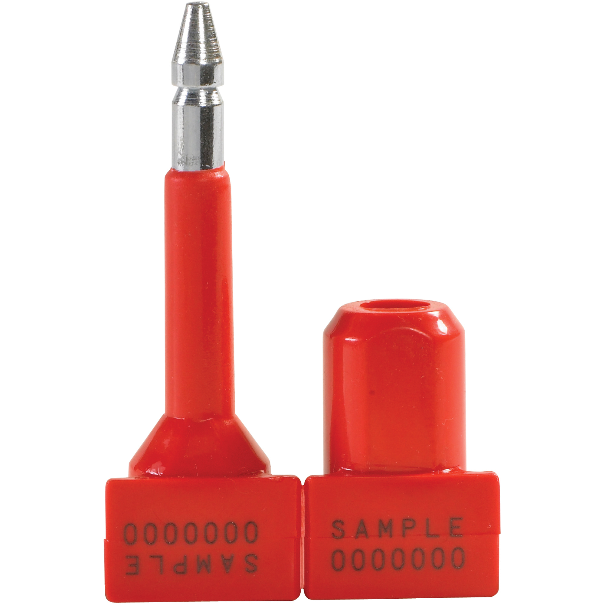 Bolt Seals, 3/4" x 3 1/4", Red, 50/Case