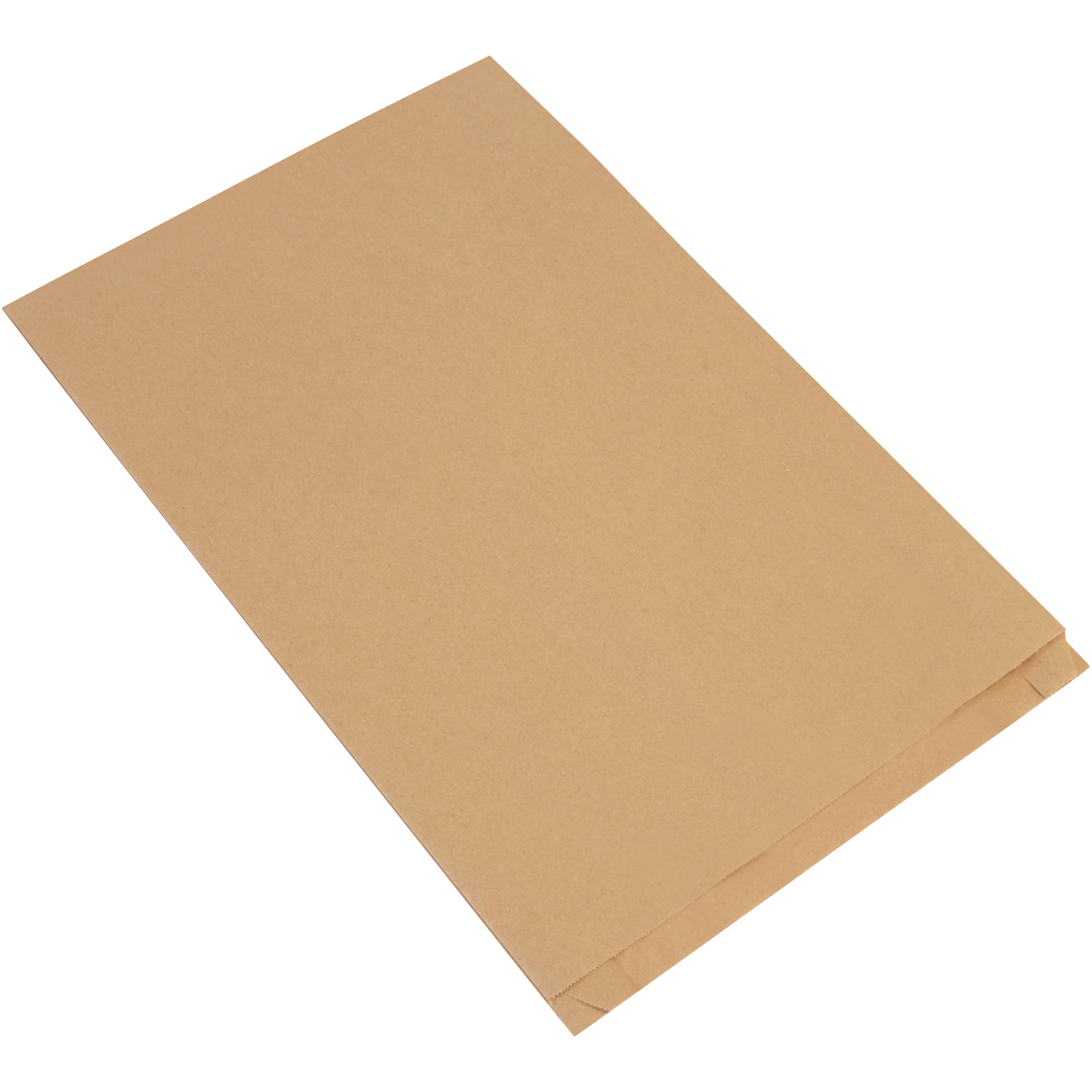 Gusseted Merchandise Bags, 14" x 3" x 21", Kraft, 500/Case