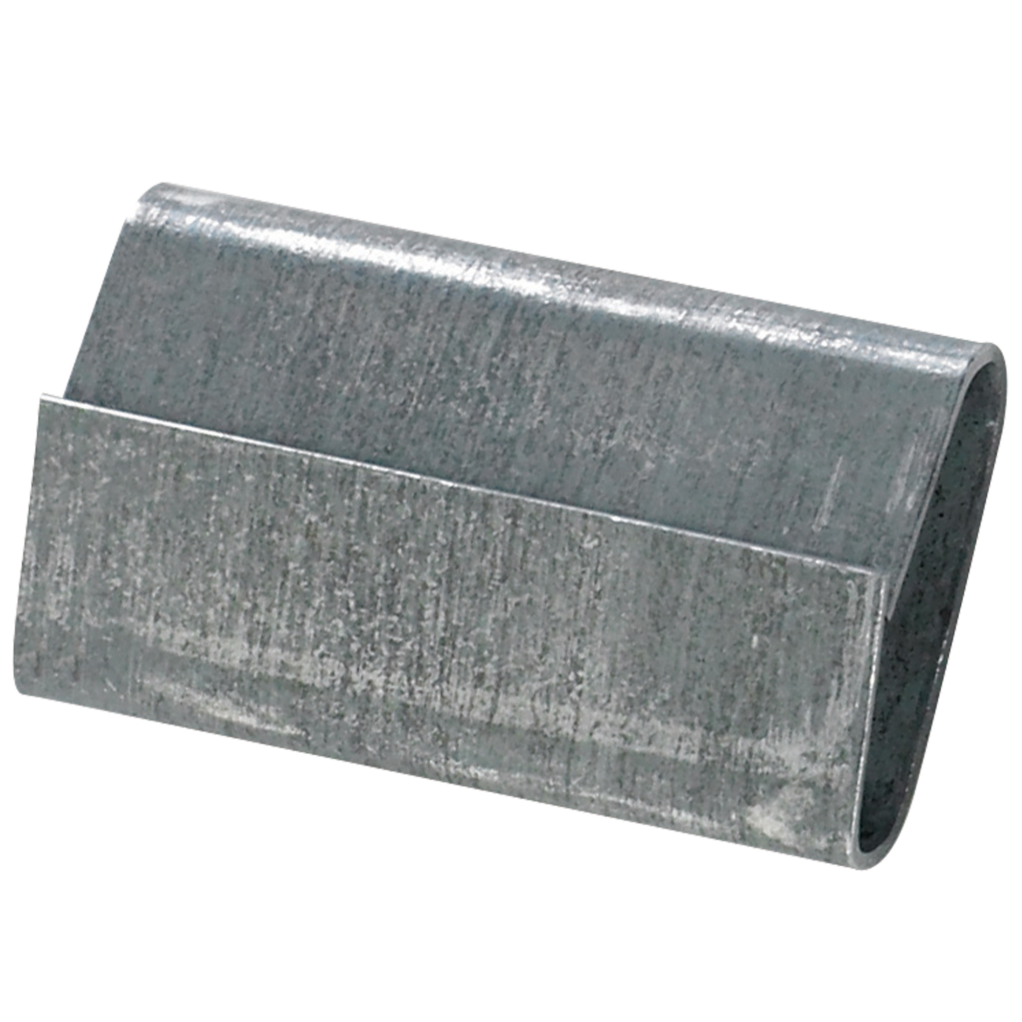 Steel Strapping Seals, Closed/Thread On Regular Duty, 1/2", Silver, 5000/Case