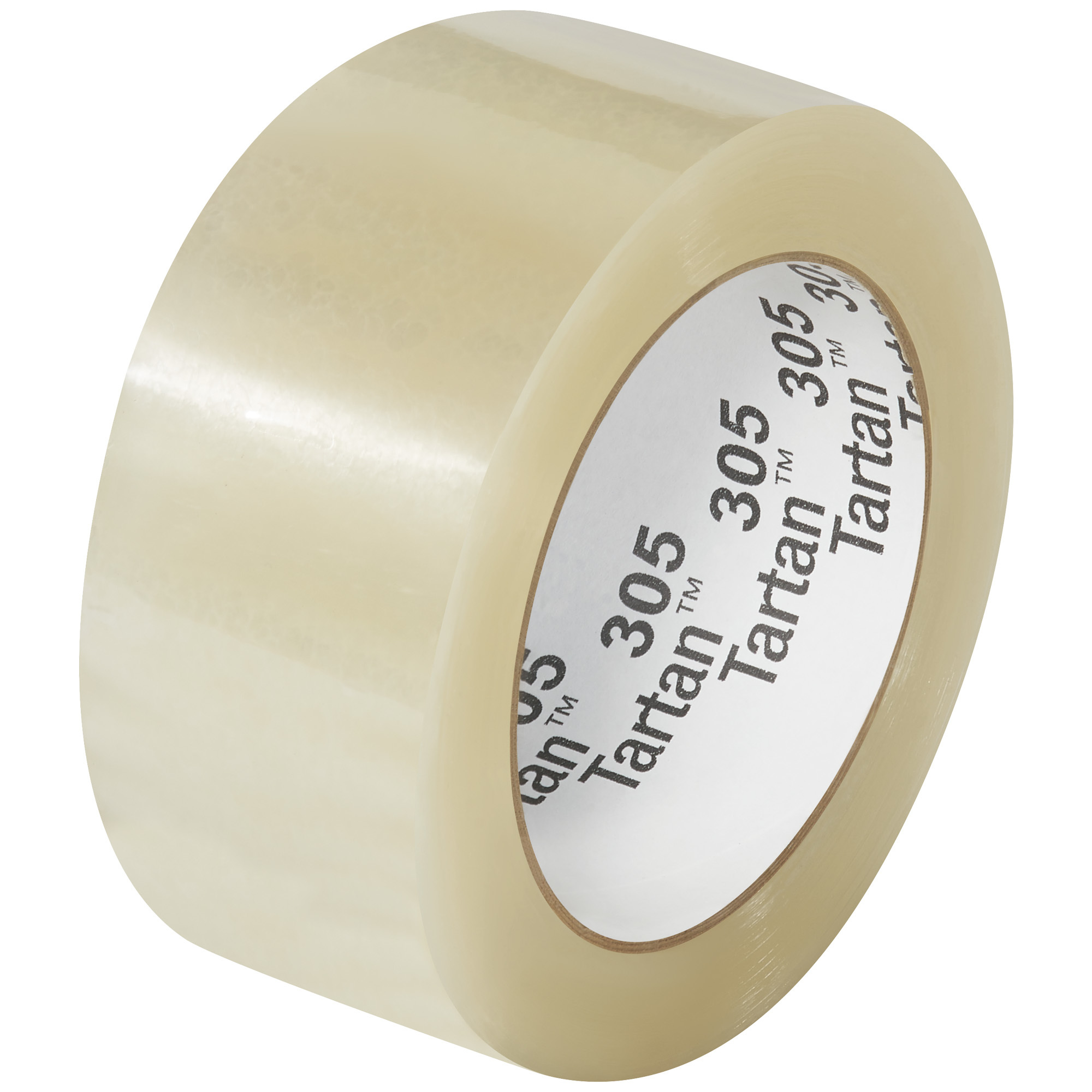 3M™ 305 Carton Sealing Tape, 1.8 Mil, 2" x 110 yds., Clear, 36/Case