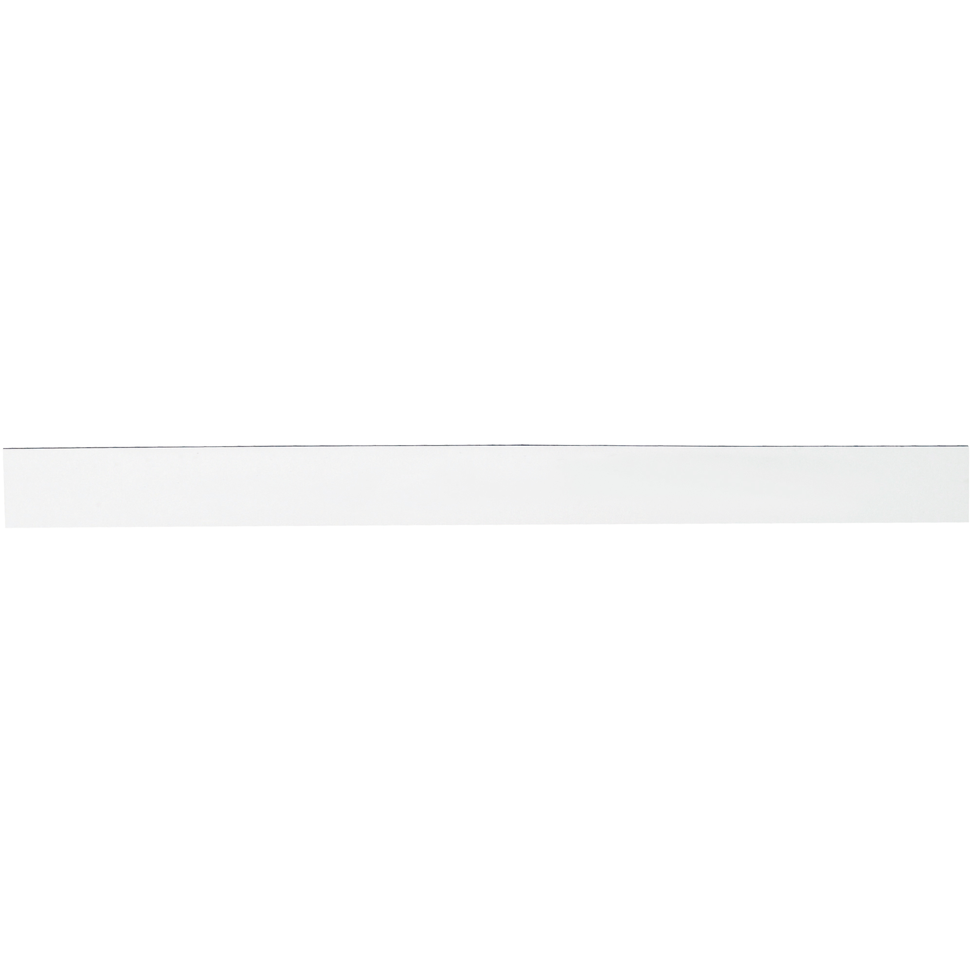 Warehouse Labels, Magnetic Strips, 1" x 12", White, 25/Case