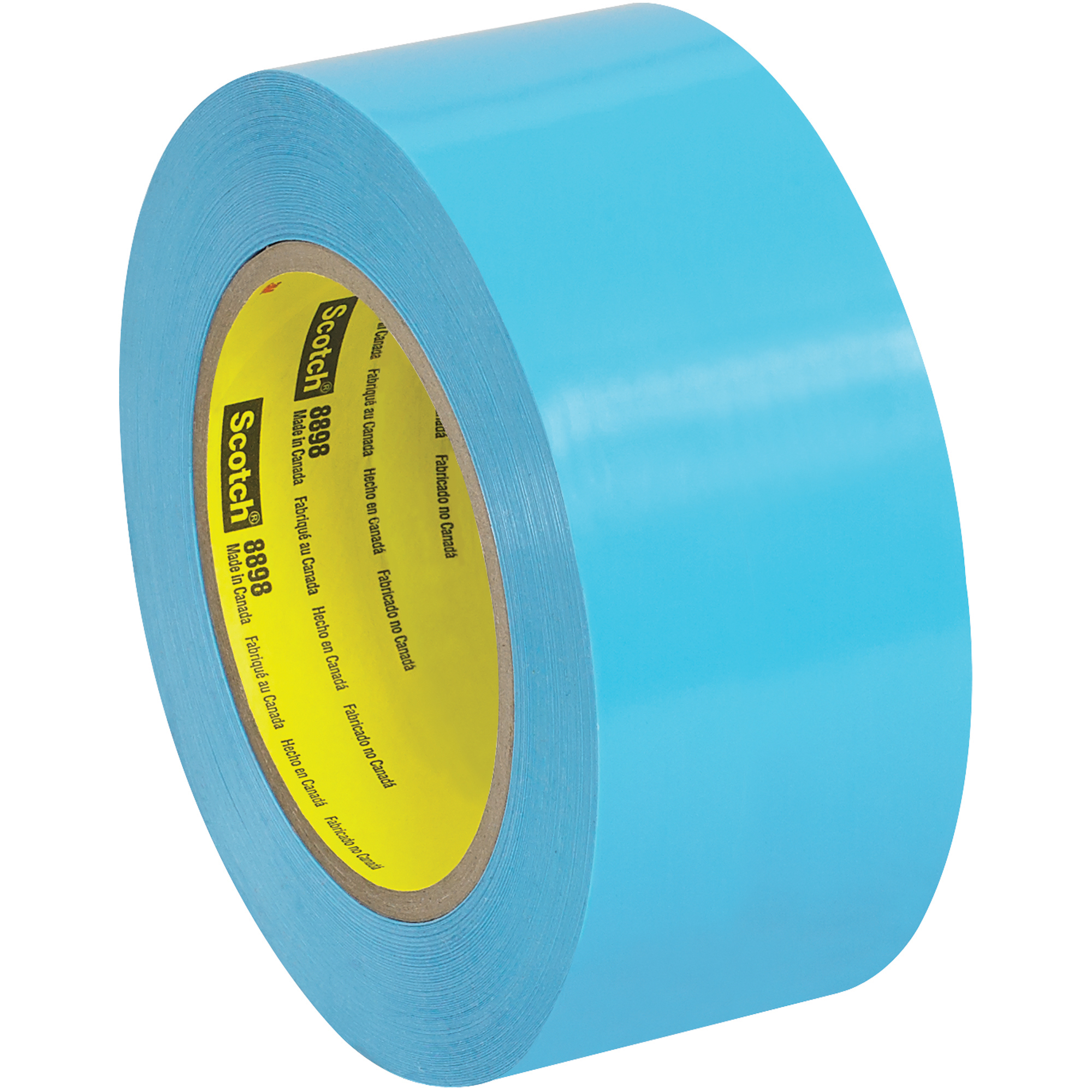 3M™ 8898 Tensilized Poly Strapping Tape, 4.6 Mil, 2" x 60 yds., Blue, 24/Case