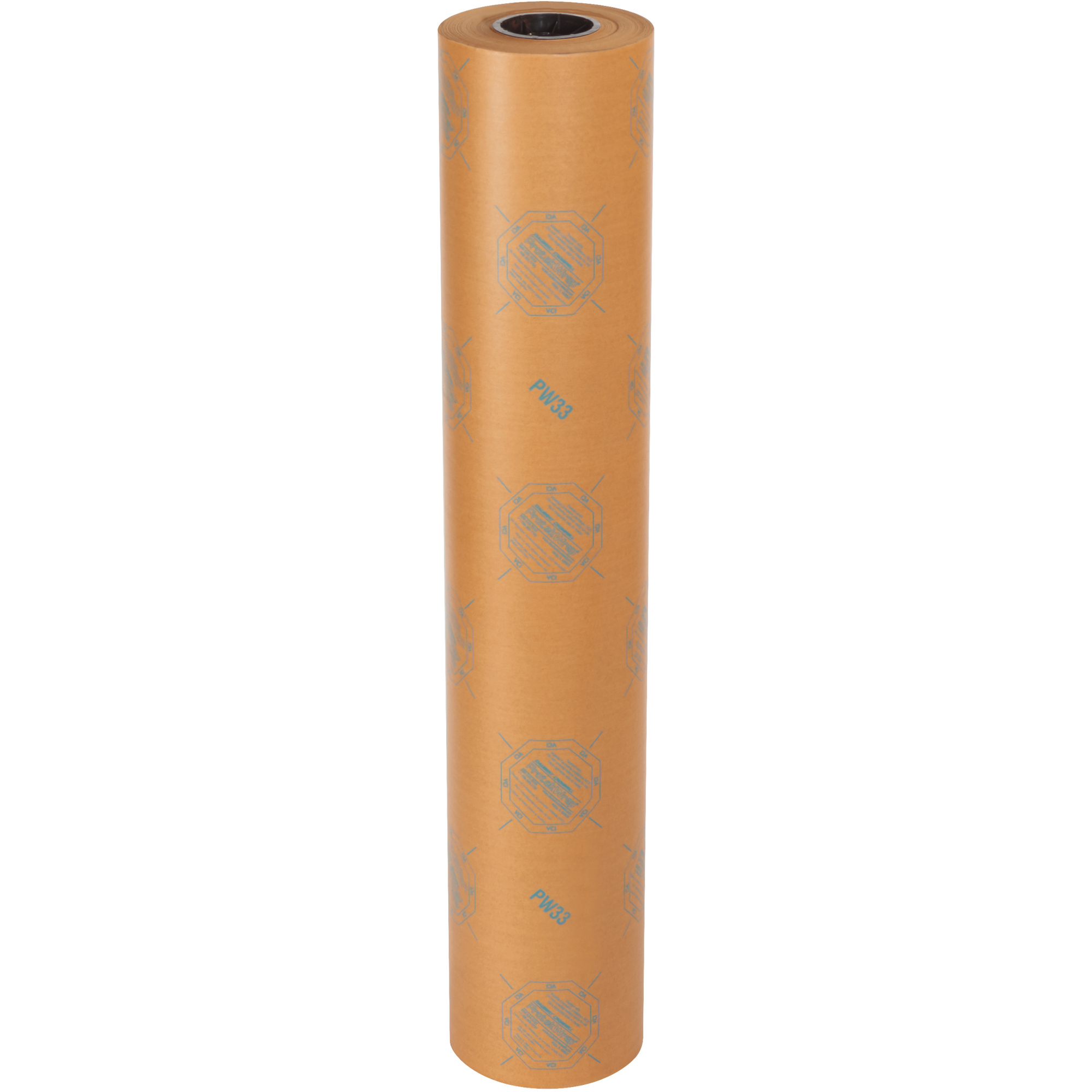 VCI Paper, Waxed Industrial Rolls, 35#, 36" x 200 yds., Kraft, 1/Roll