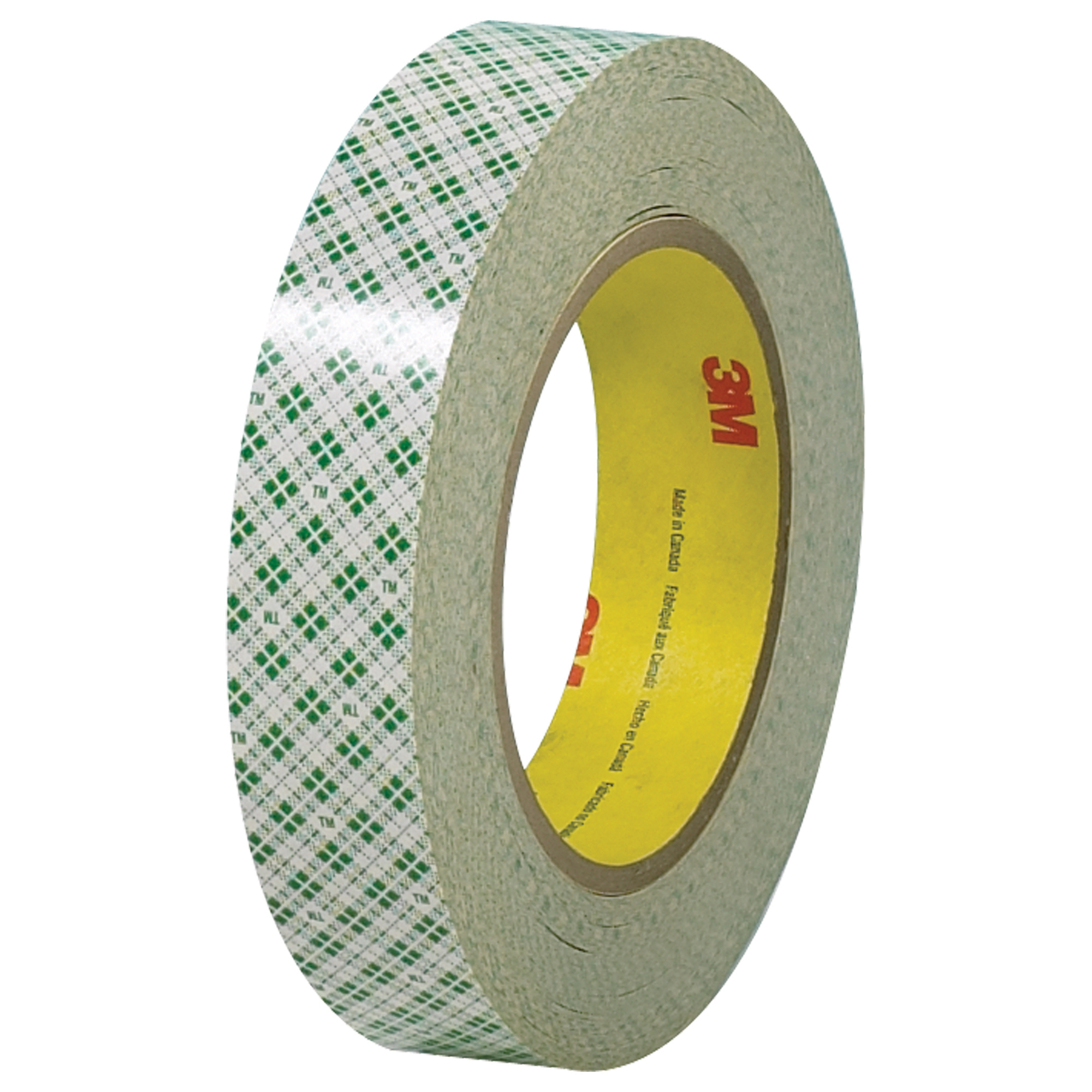 3M™ Double Sided Masking Tape, 6.0 Mil, 1" x 36 yds., Off White, 3/Case
