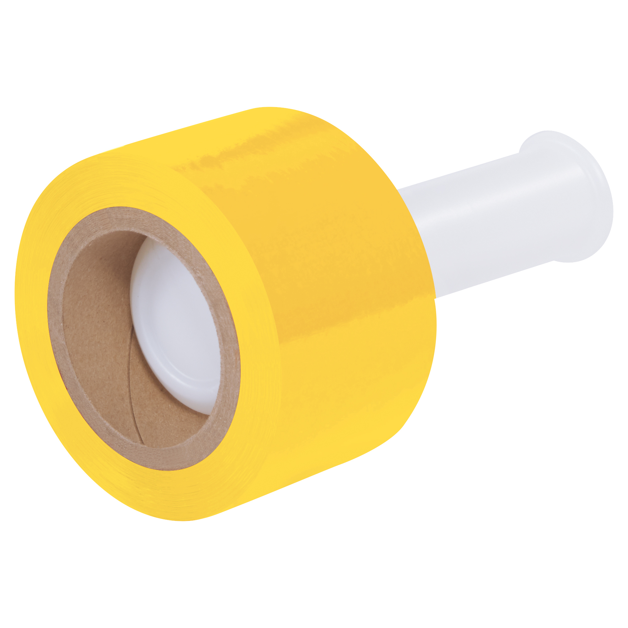 Bundling Stretch Film, 3" x 80 Gauge x 1000', Yellow, 18/Case